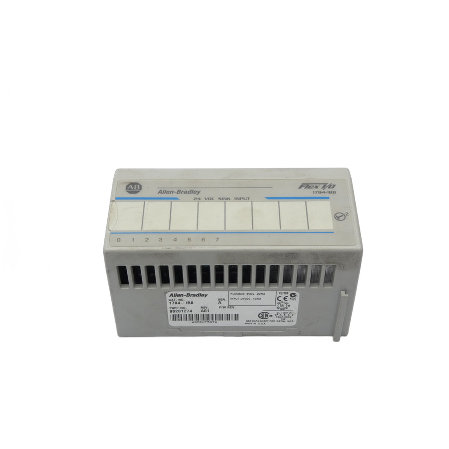 ALLEN BRADLEY 1794-IB8 SER. A REV. A01 24VDC NSNP