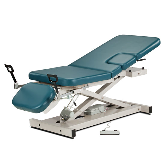 Clinton Industries Multi-Use Power Imaging Table with Stirrups