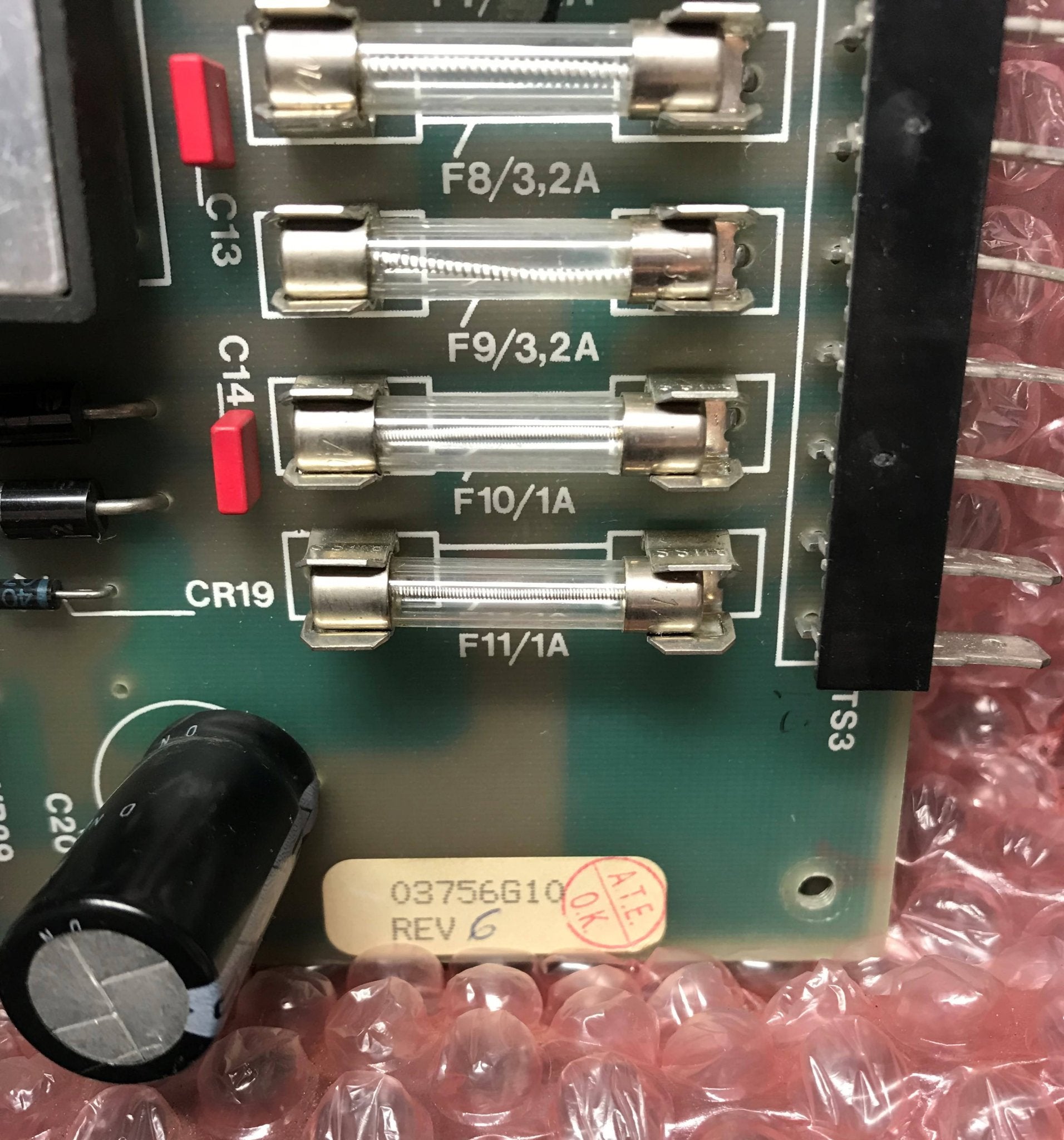 MVP80 Power Supply Board (03756G10 REV 6 GE