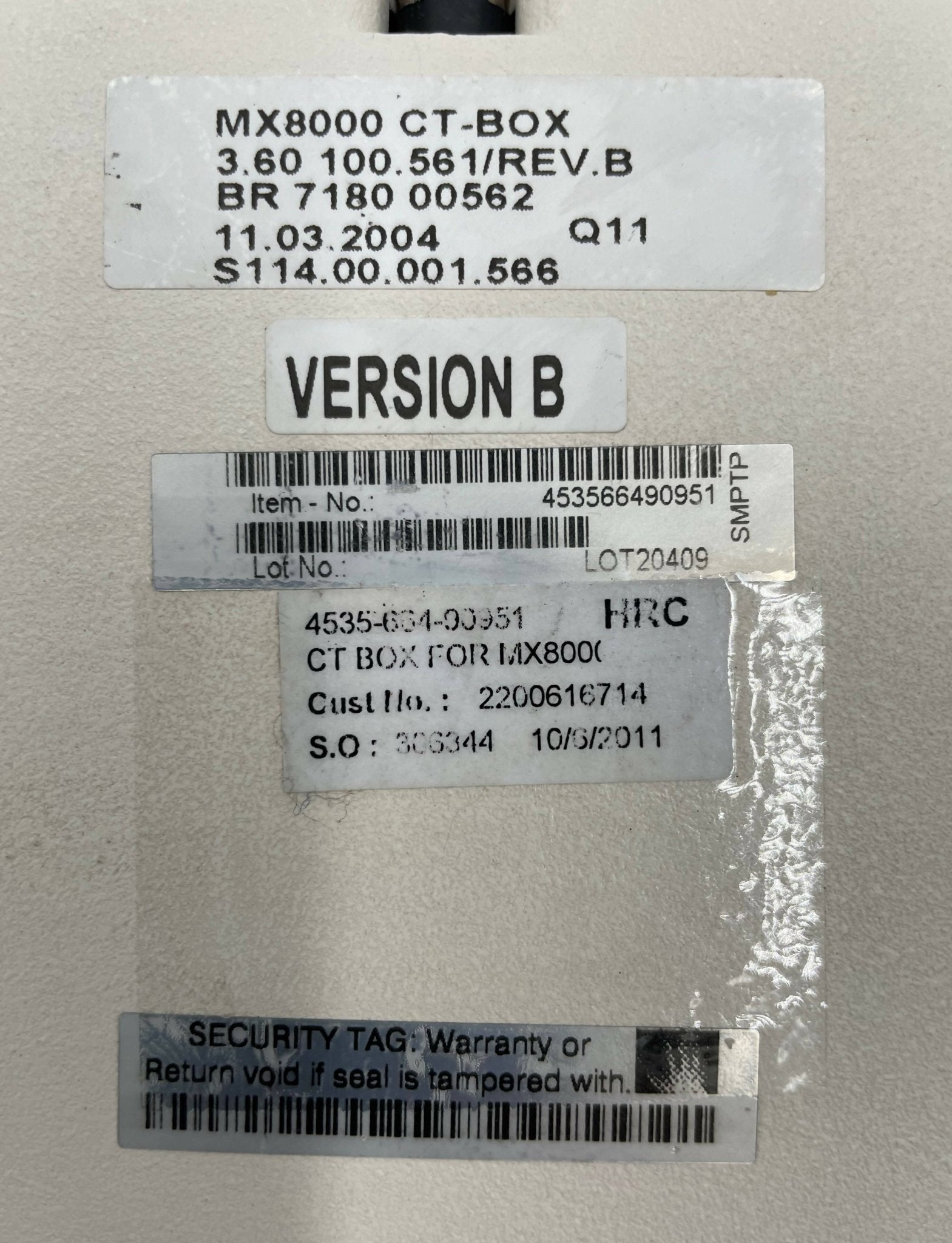 MX8000 CT-BOX (4535-664-90951/453566490951 PHILIPS