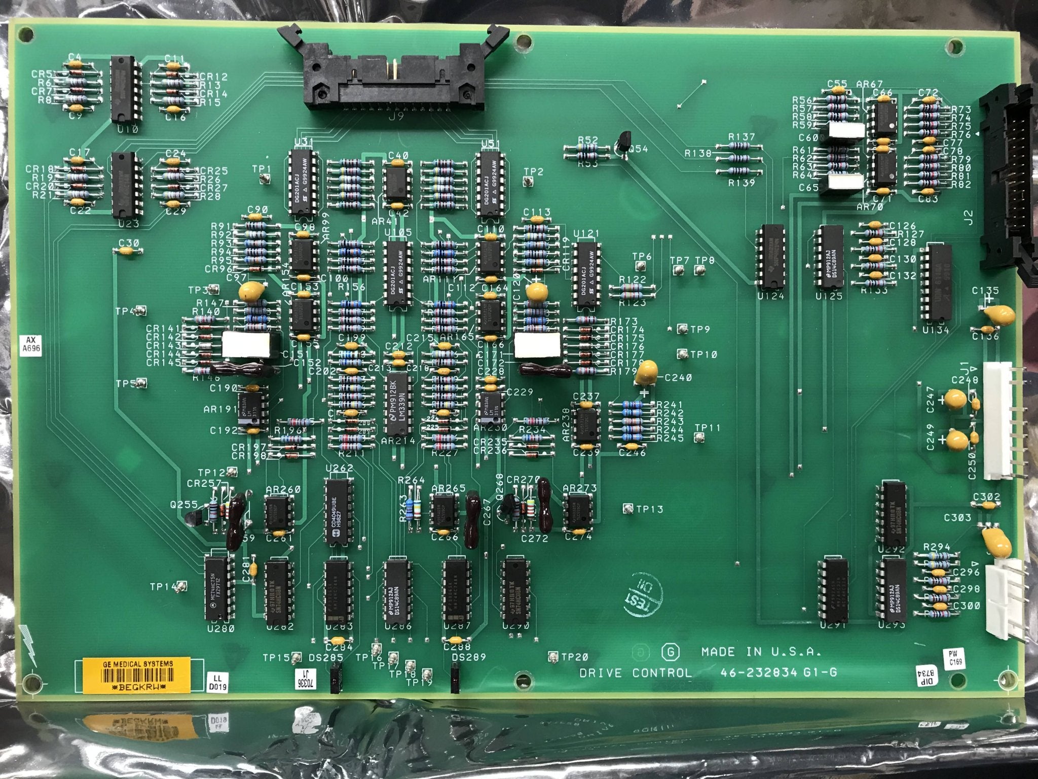 NEW Drive Control Board (46-232834-G1-G GE AMX 4