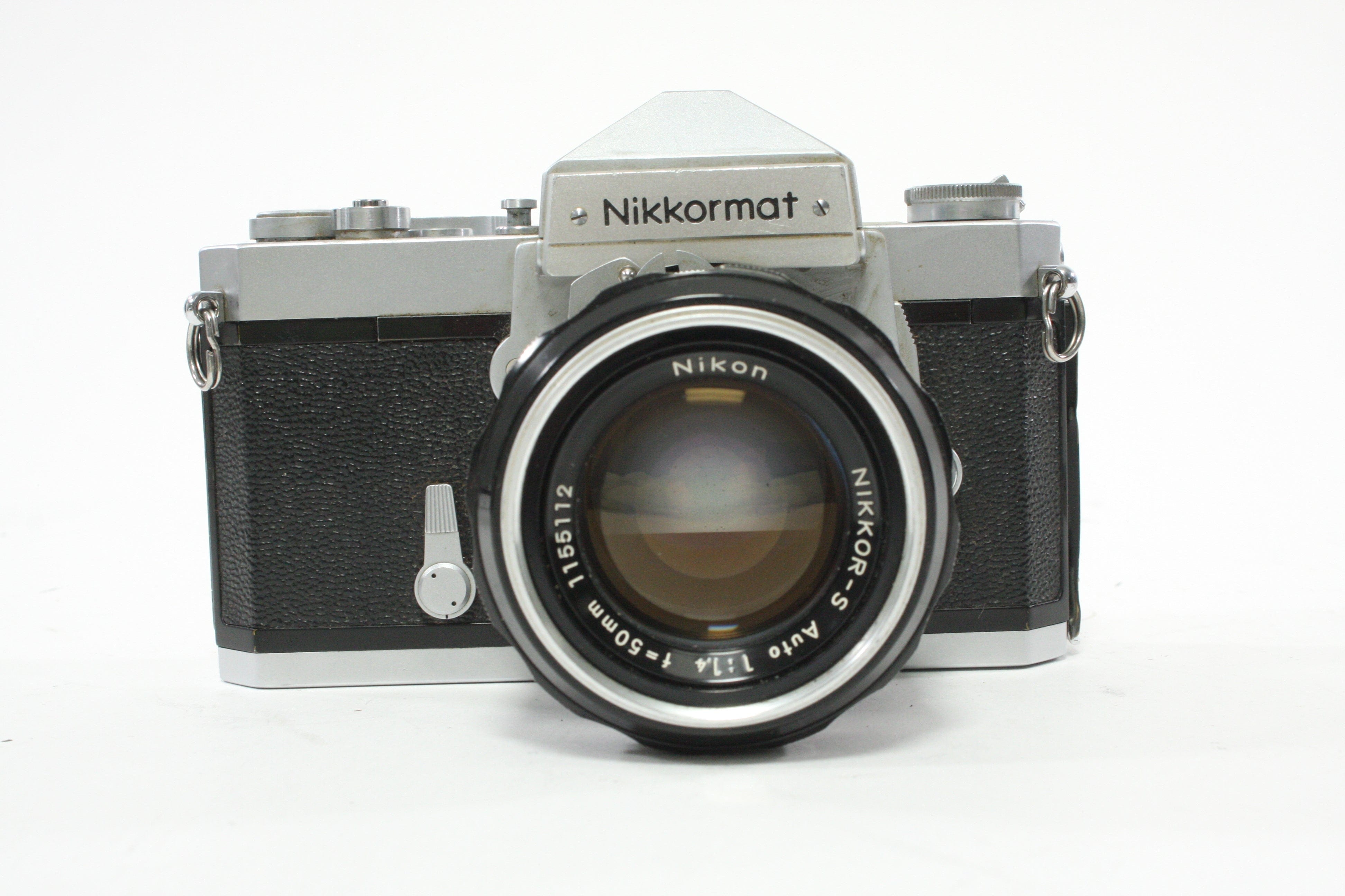 Nikkormat FTN 35mm SLR Camera with Nikon 50mm f/1.4 Lens AS-IS