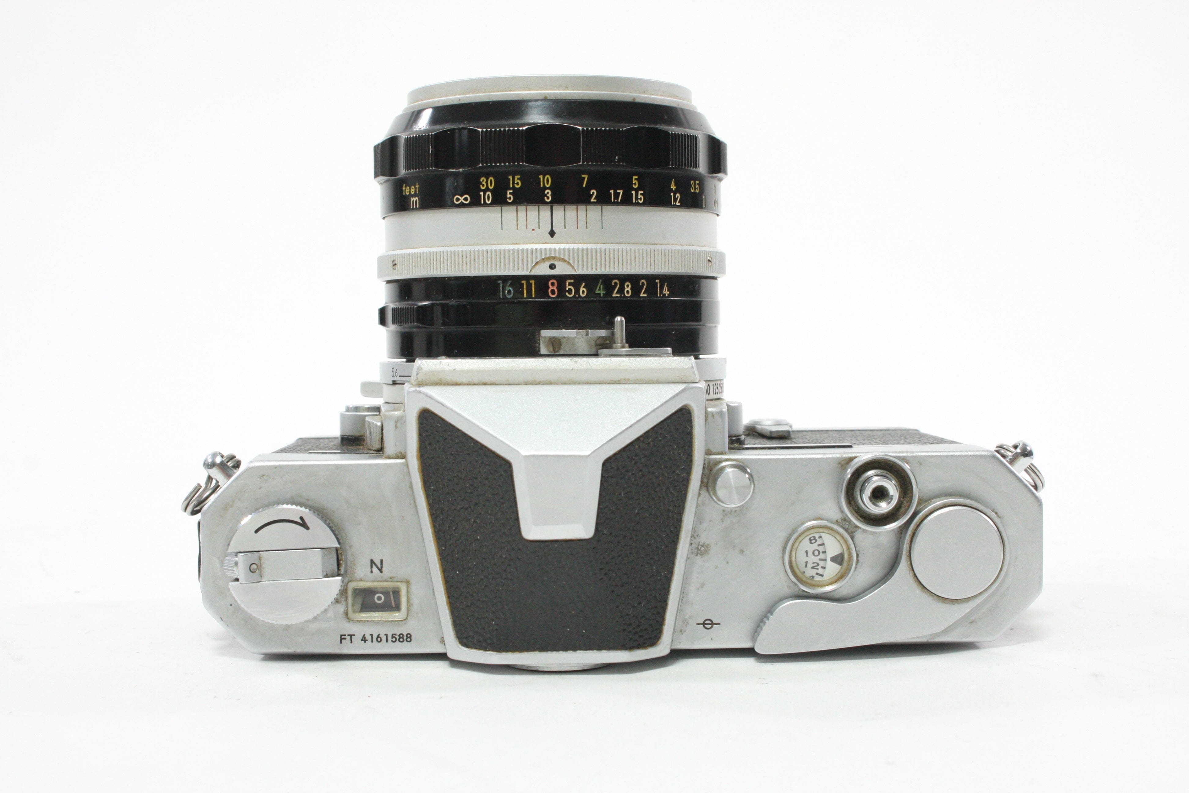 Nikkormat FTN 35mm SLR Camera with Nikon 50mm f/1.4 Lens AS-IS