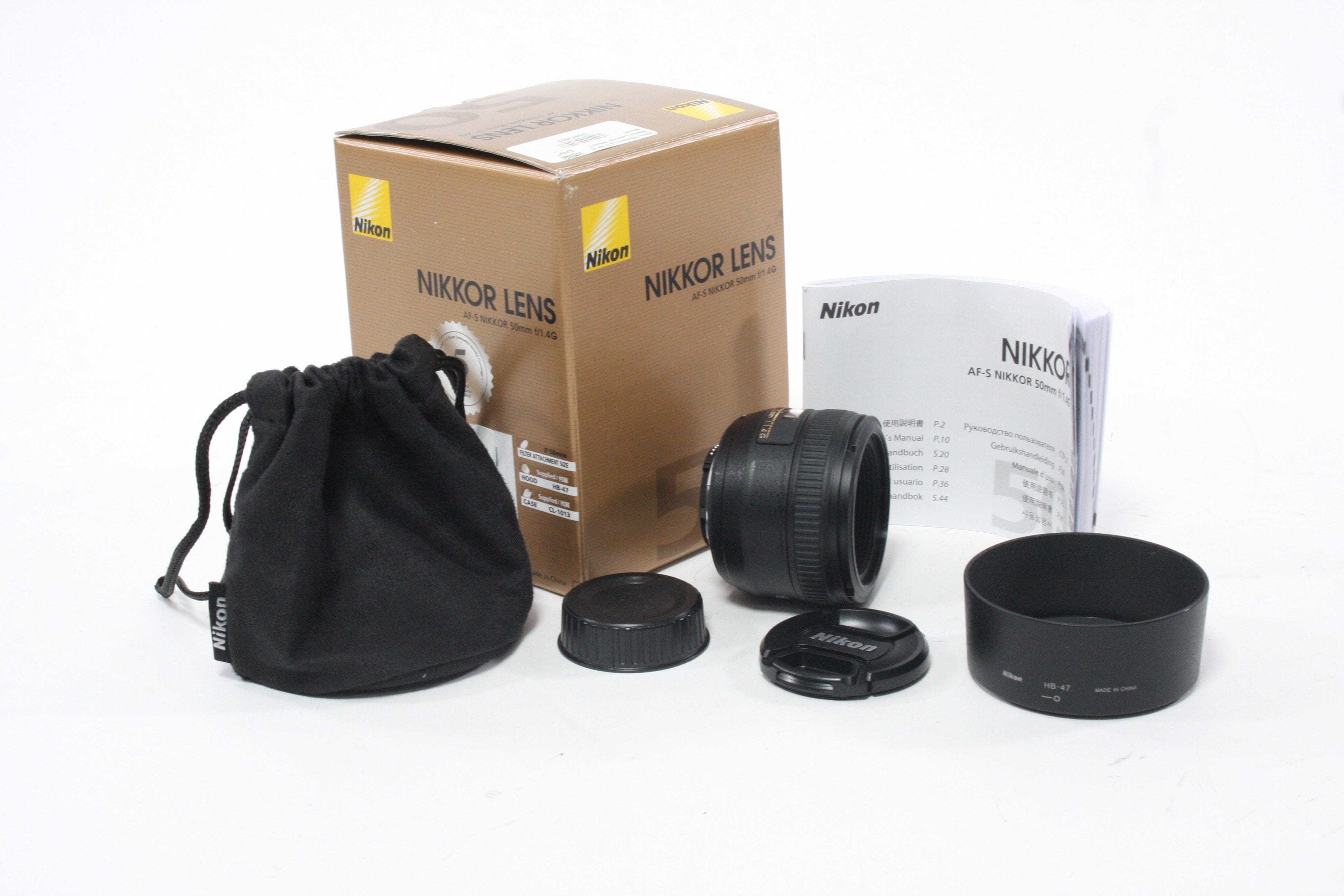 Nikon 50mm f/1.4 G AF-S Nikkor Lens for Nikon F Mount