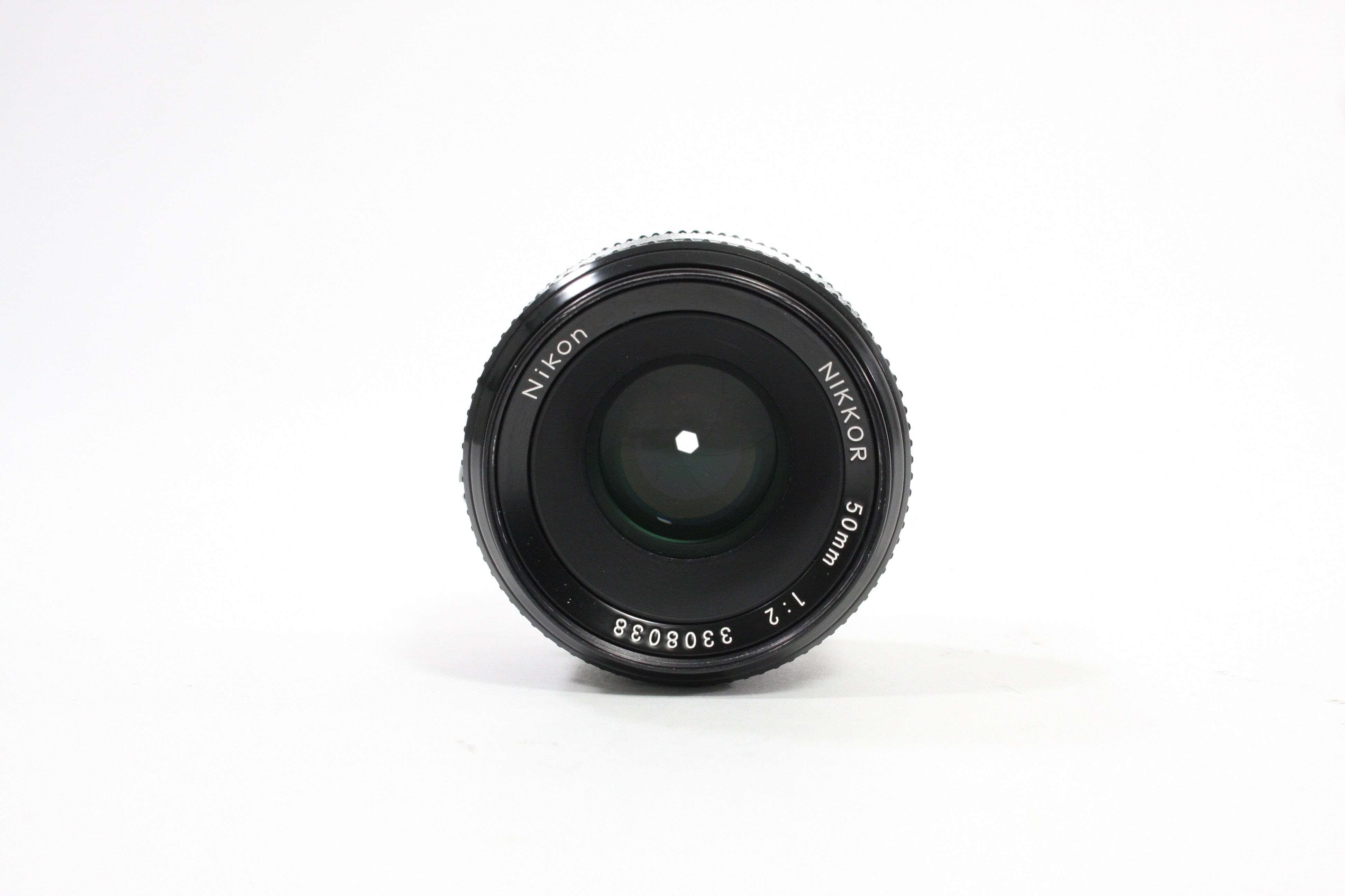 Nikon 50mm f/2 Nikkor Non-AI Lens for F Mount