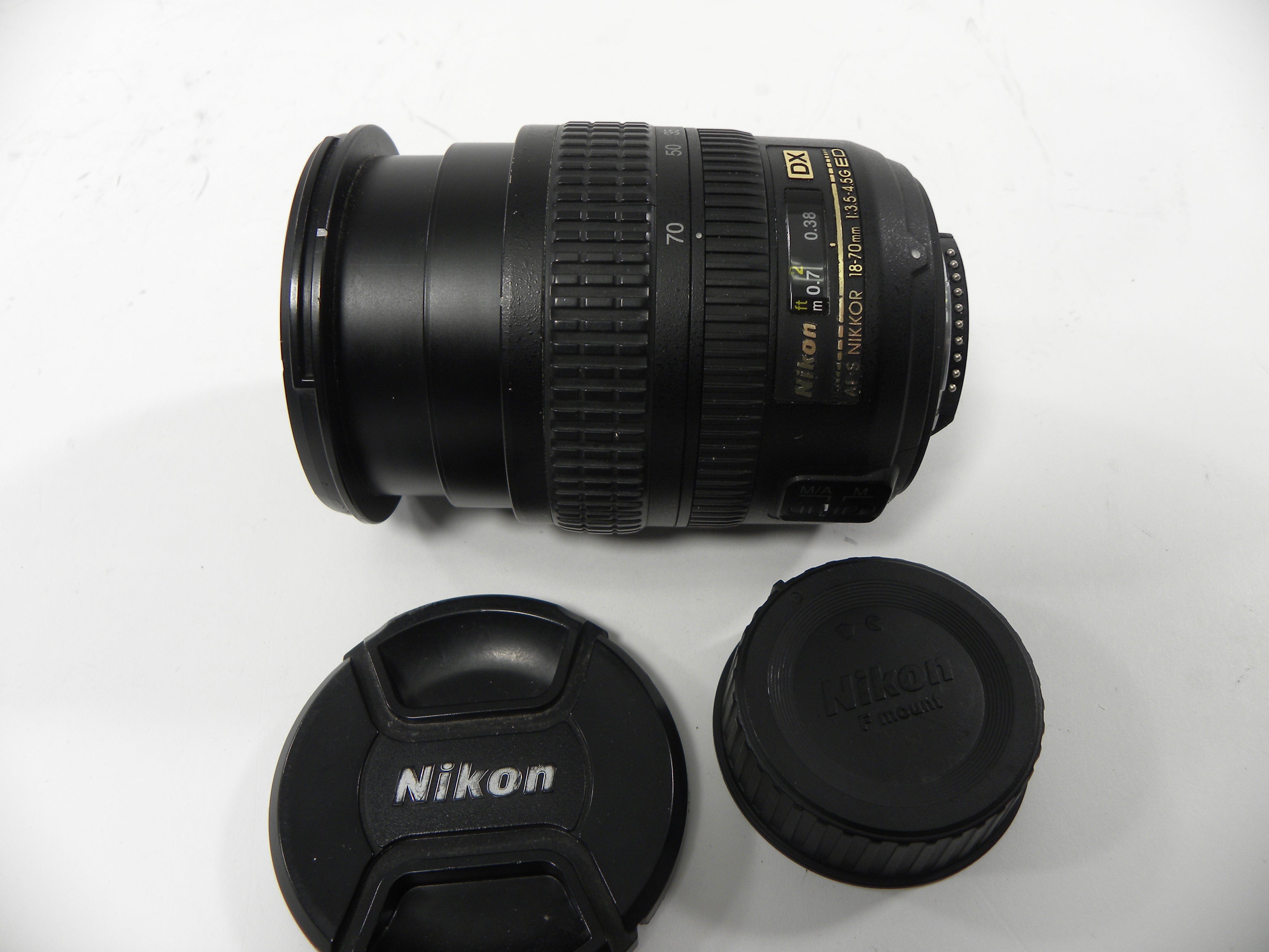 Nikon AF-S Nikkor DX ED IF 18-70mm f3.5-4.5G (Parts) AS IS