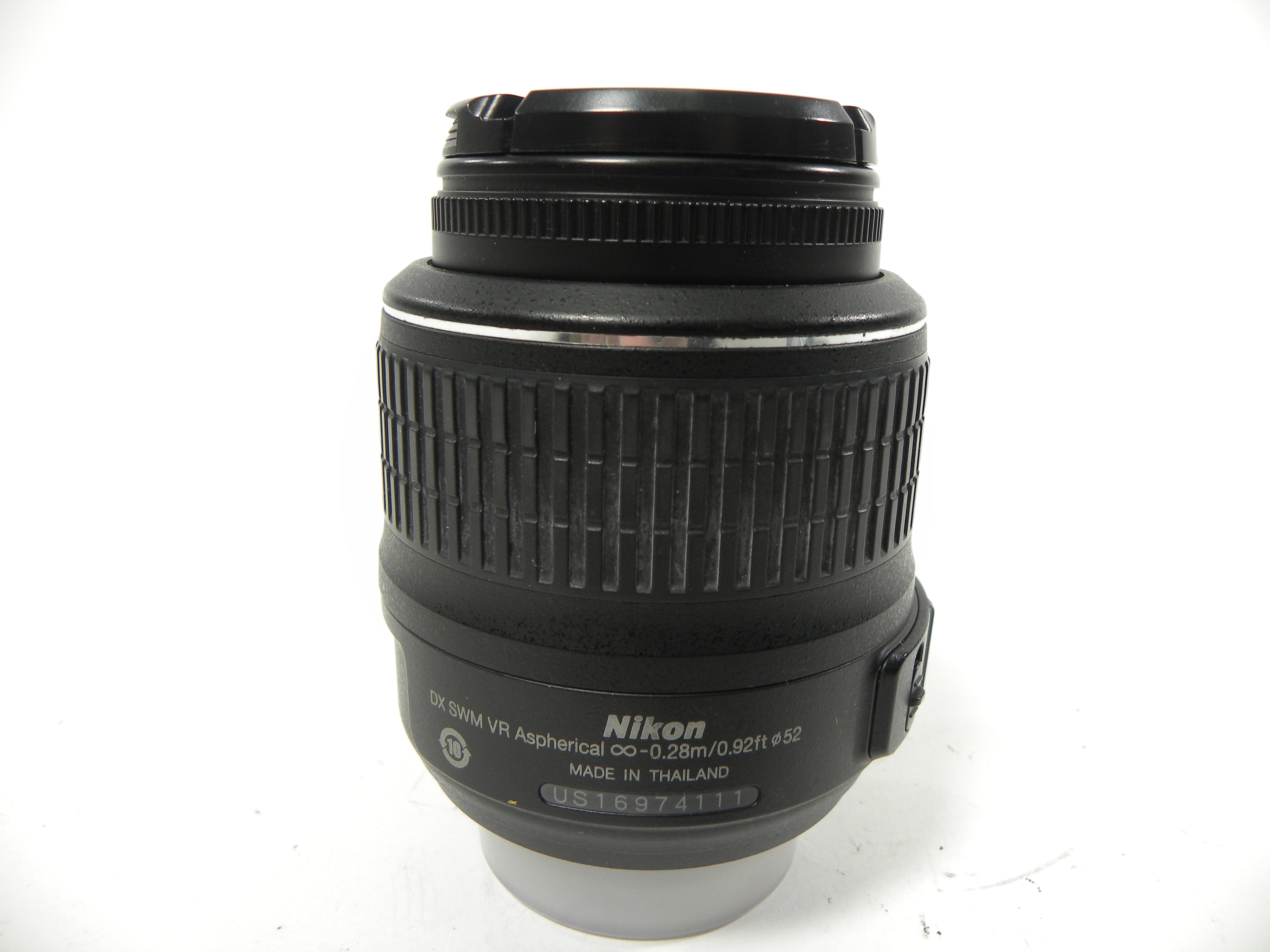Nikon AF-S Nikkor DX VR 18-55mm f3.5-5.6G