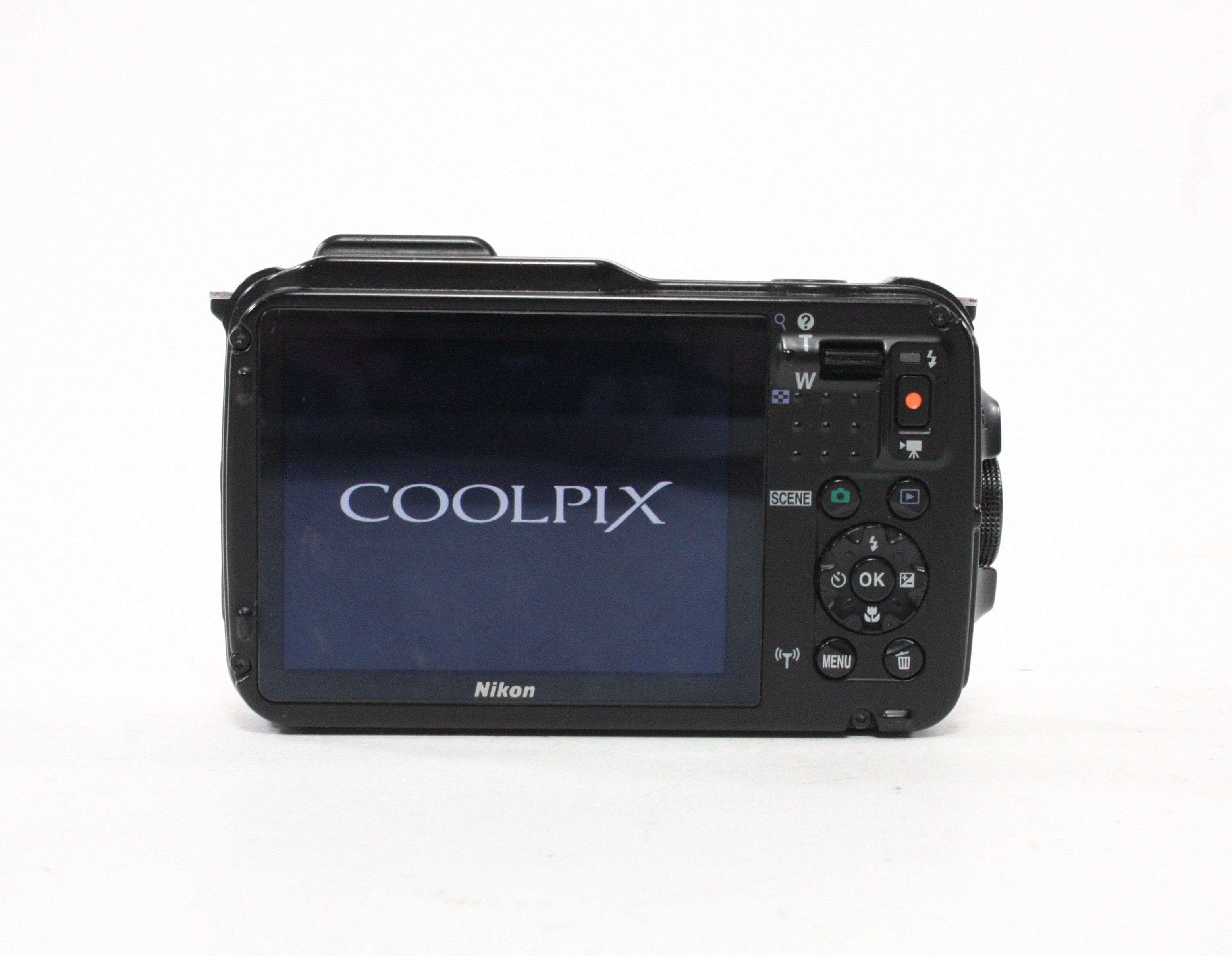 Nikon Coolpix AW120 Waterproof Digital Camera 5x Zoom 16.0p (Orange)