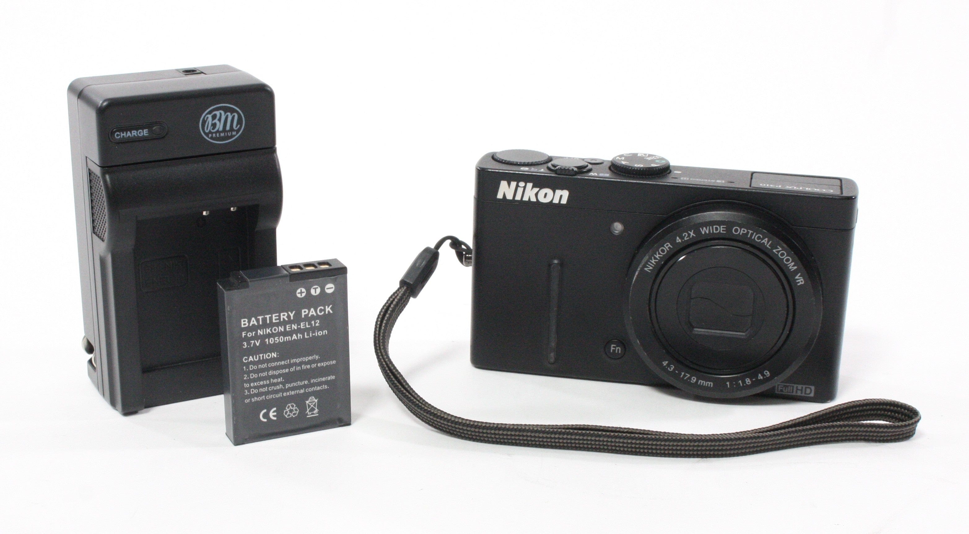 Nikon Coolpix P310 4.2x Zoom 16.1mp Point and Shoot Digital Camera (see details)