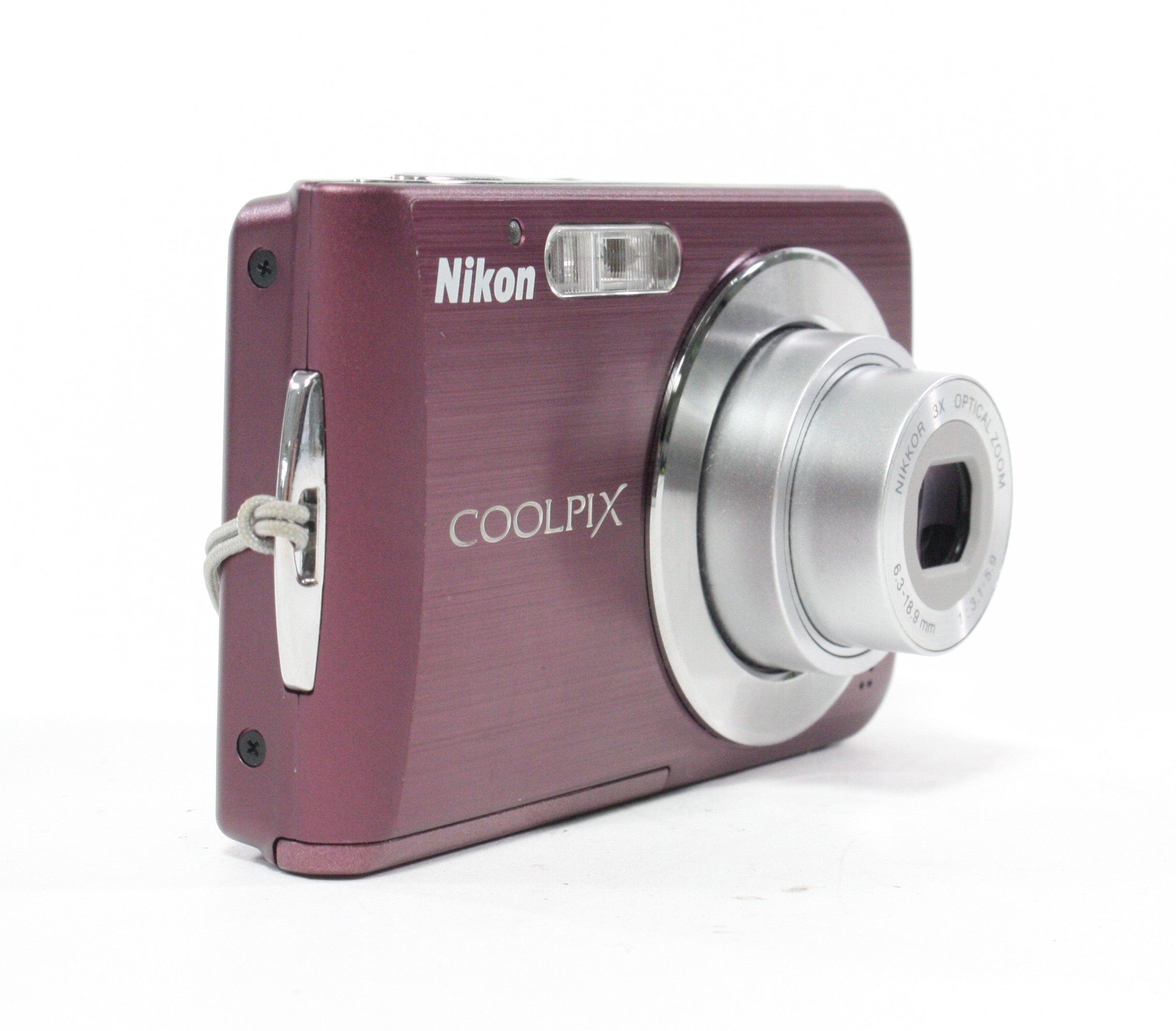 Nikon Coolpix S210 Digital Point-and-Shoot Camera 3x Zoom 8mp (Purple)