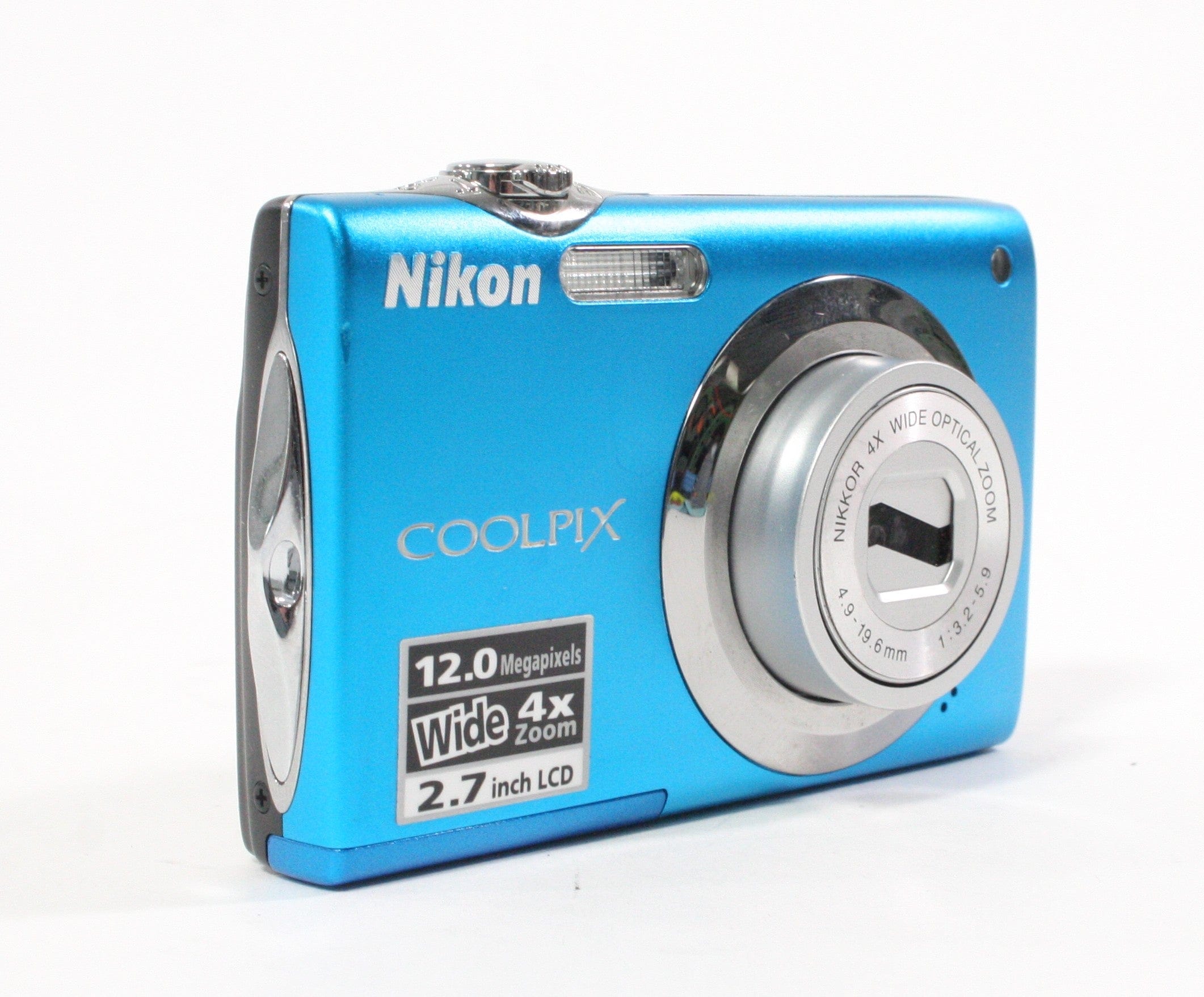 Nikon Coolpix S3000 Digital Camera 4x Zoom 12.0mp (AS-IS Parts or Repairs Only)