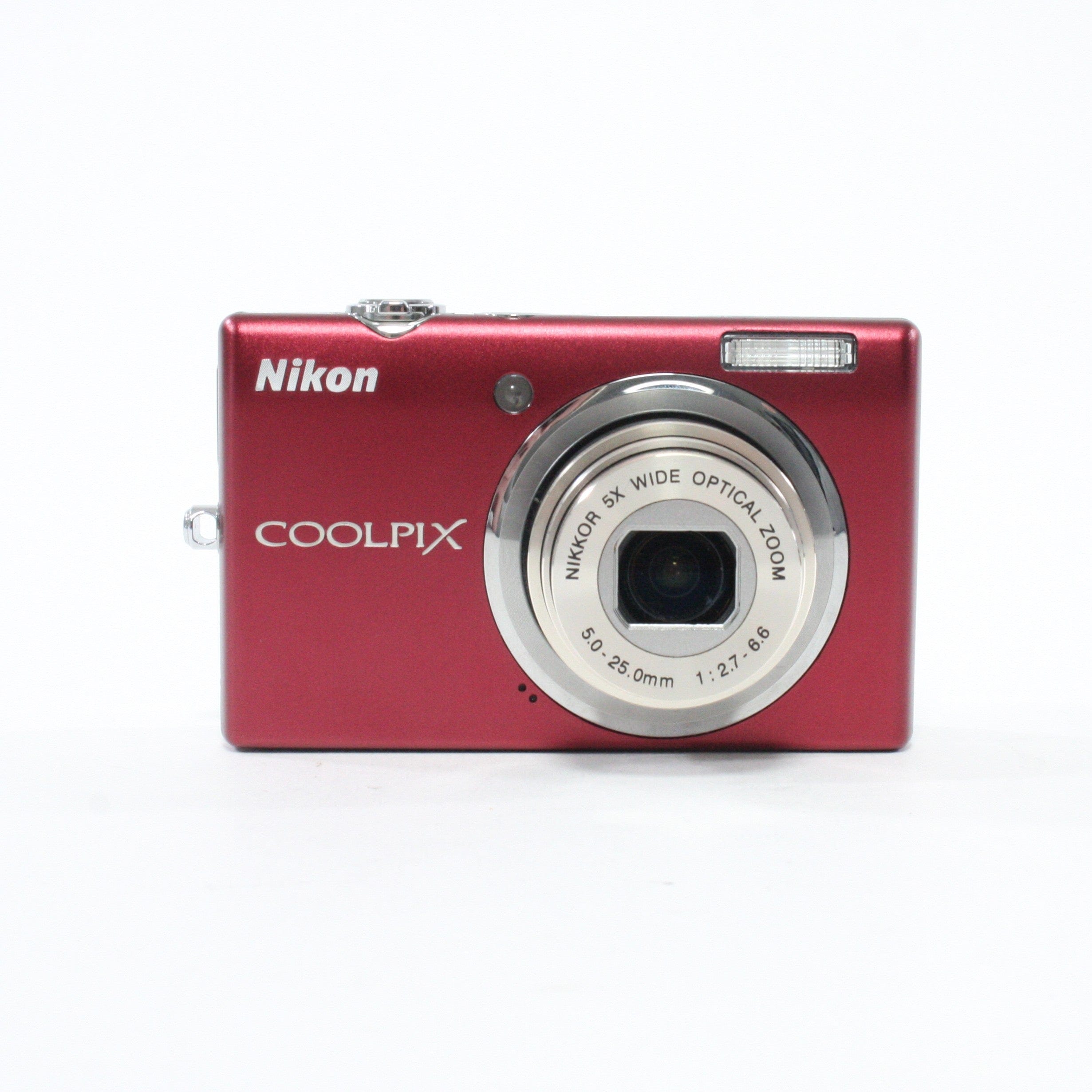 Nikon Coolpix S570 Point and Shoot Digital (Red)