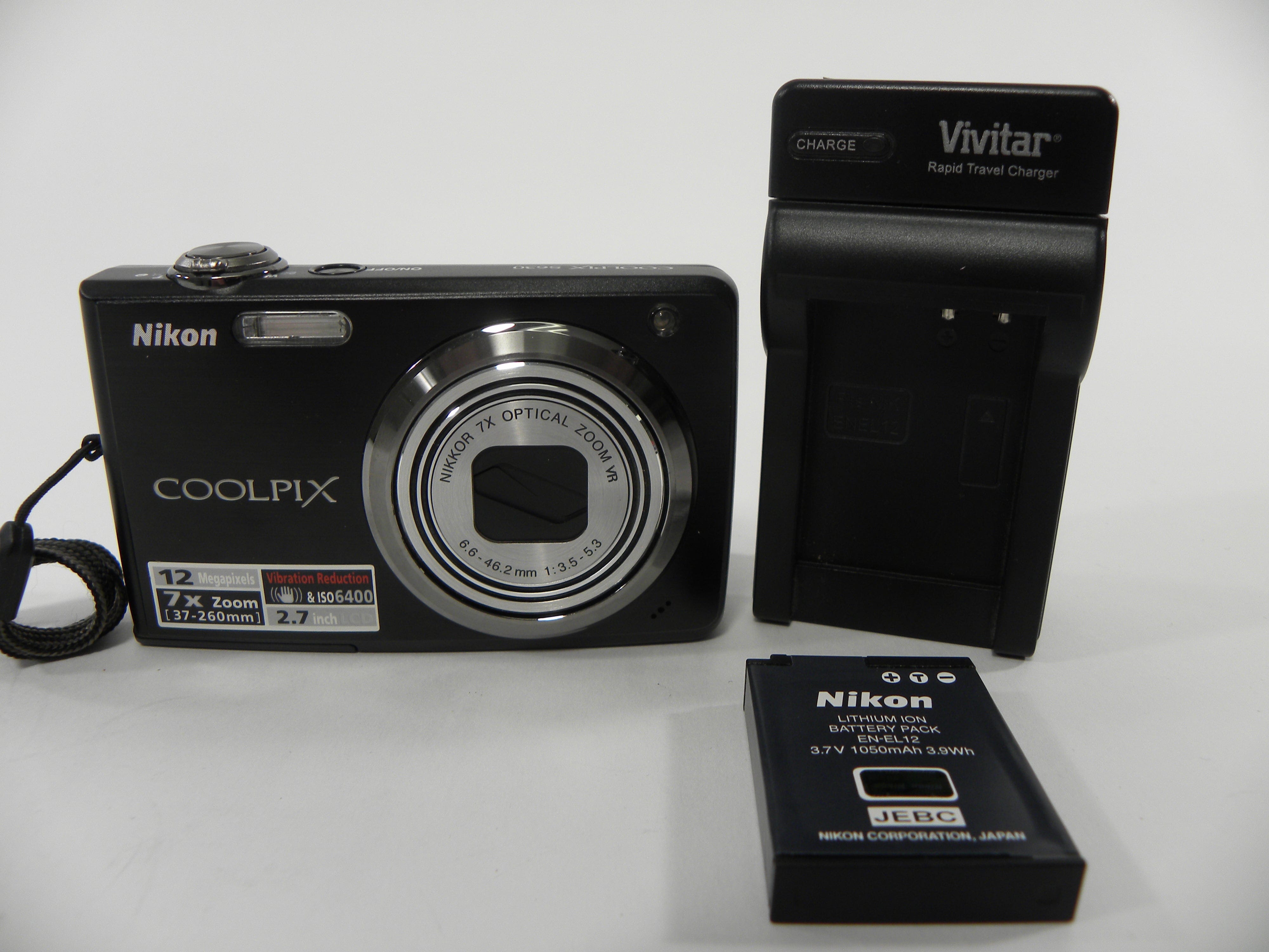 Nikon Coolpix S630 12mp Digital Camera (Black)