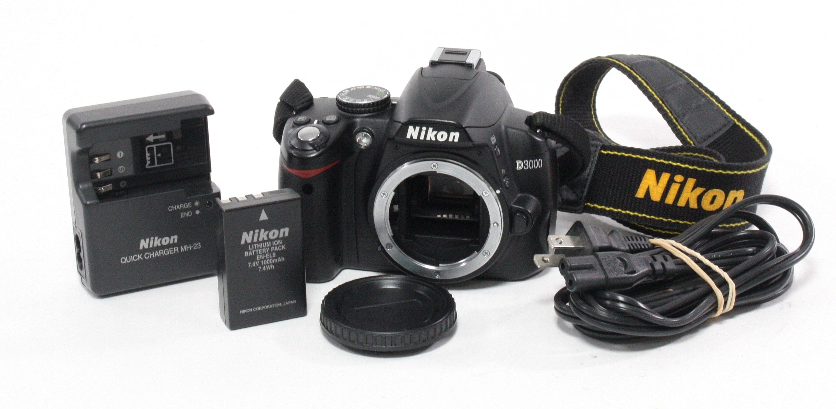 Nikon D3000 DSLR Camera with Shutter Count 6,569. Body Only.