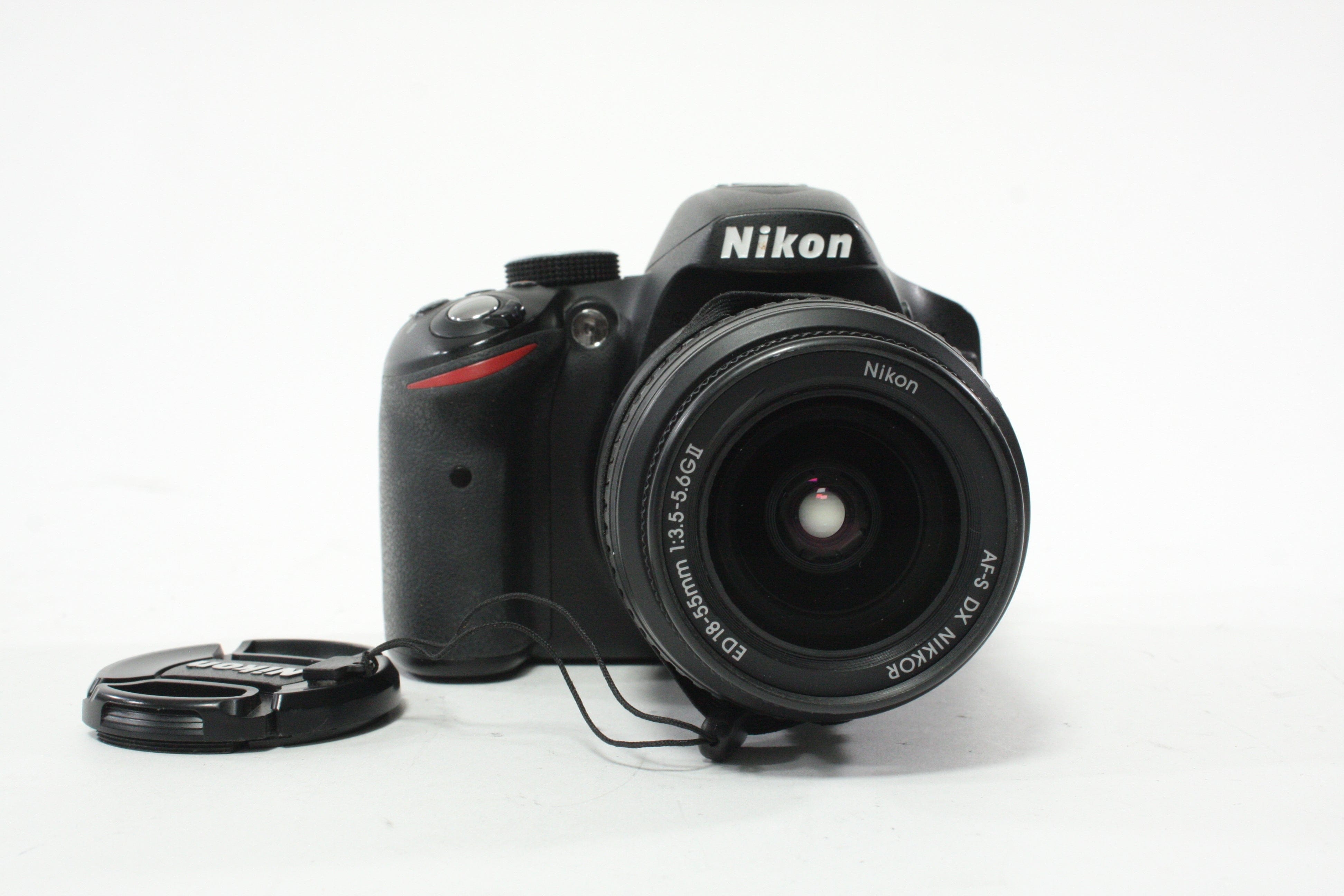 Nikon D3200 DSLR Camera With 18-55mm f/3.5-5.6 Lens Shutter Count 6,702