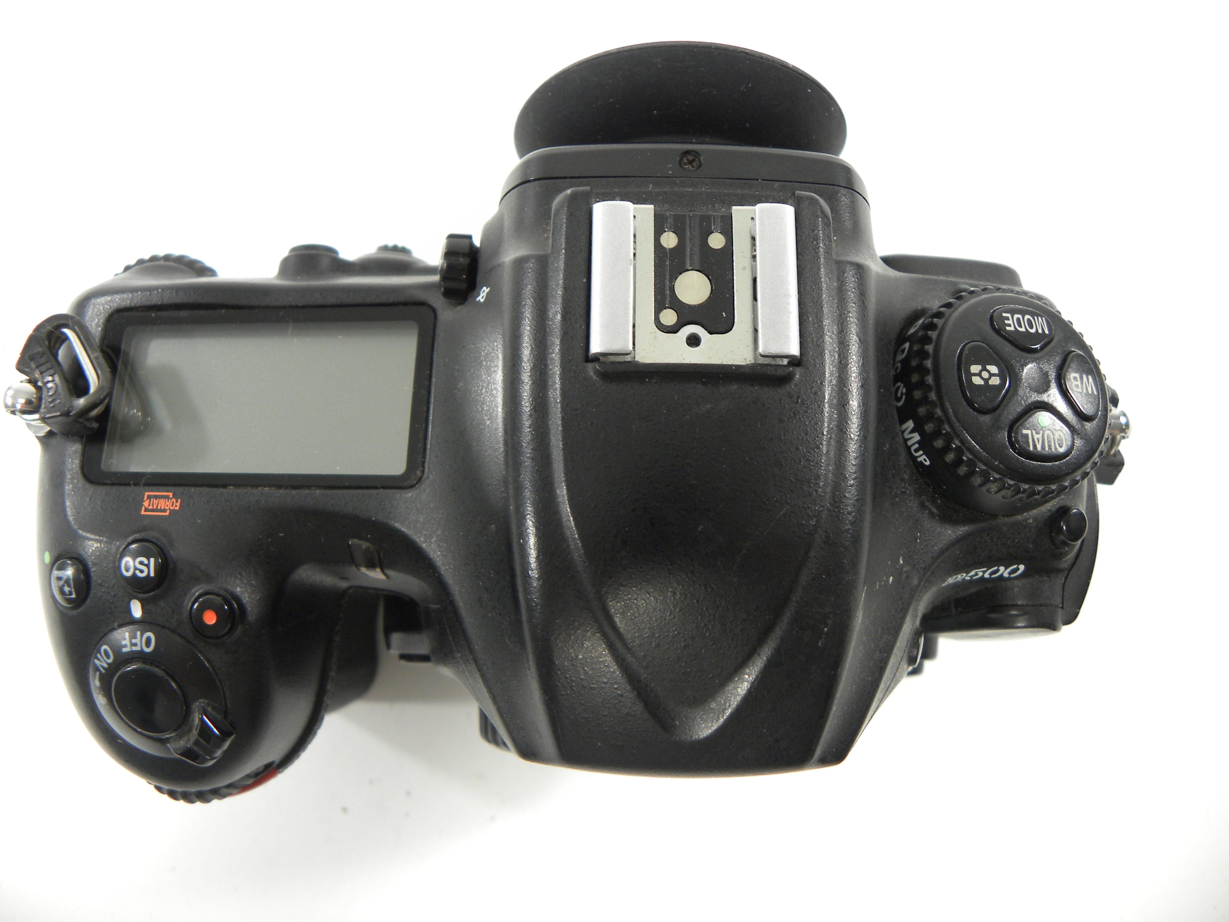 Nikon D500 20.9mp Digital SLR Body Only Shutter Ct. 43,225