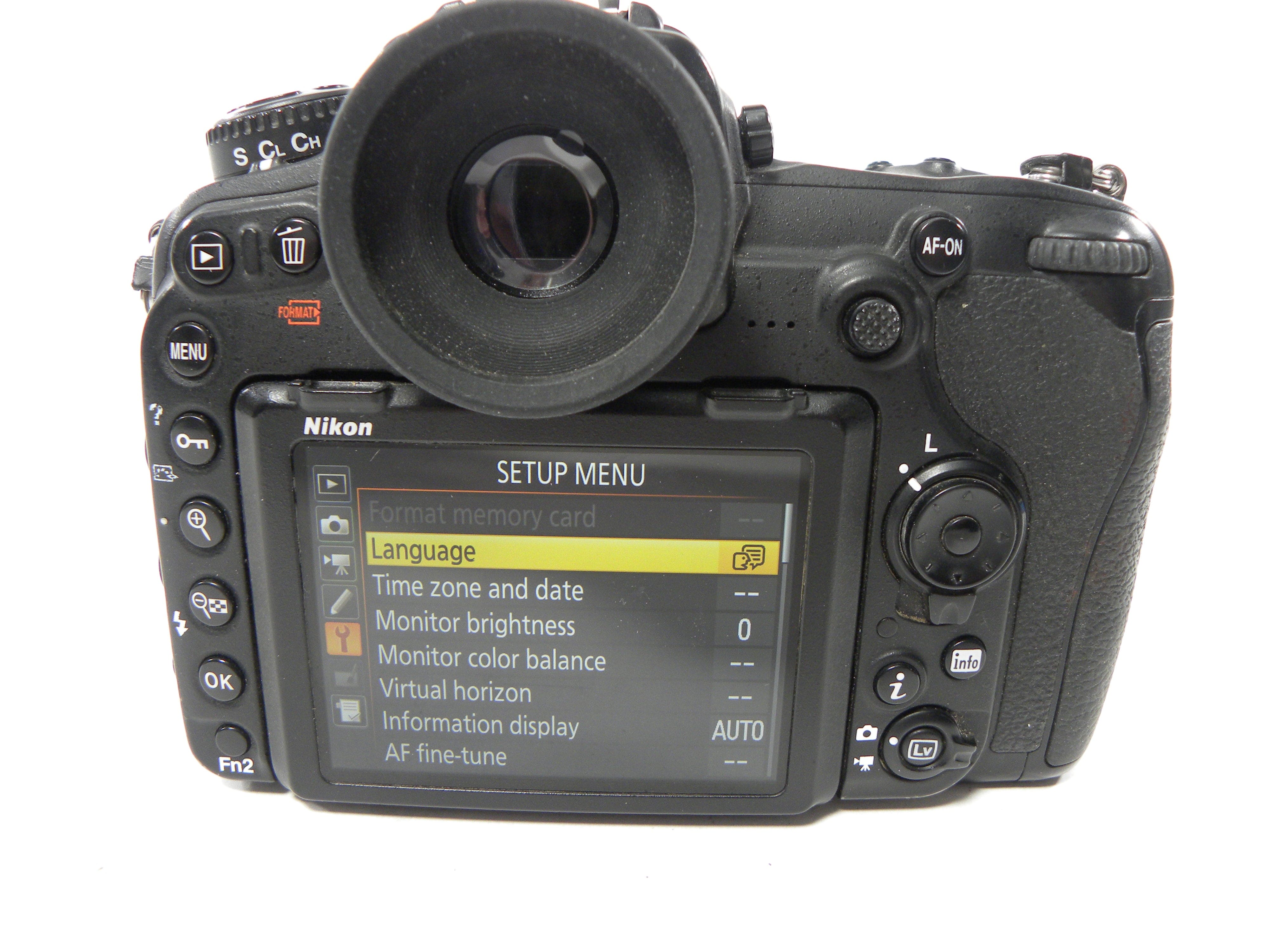 Nikon D500 20.9mp Digital SLR Body Only Shutter Ct. 43,225