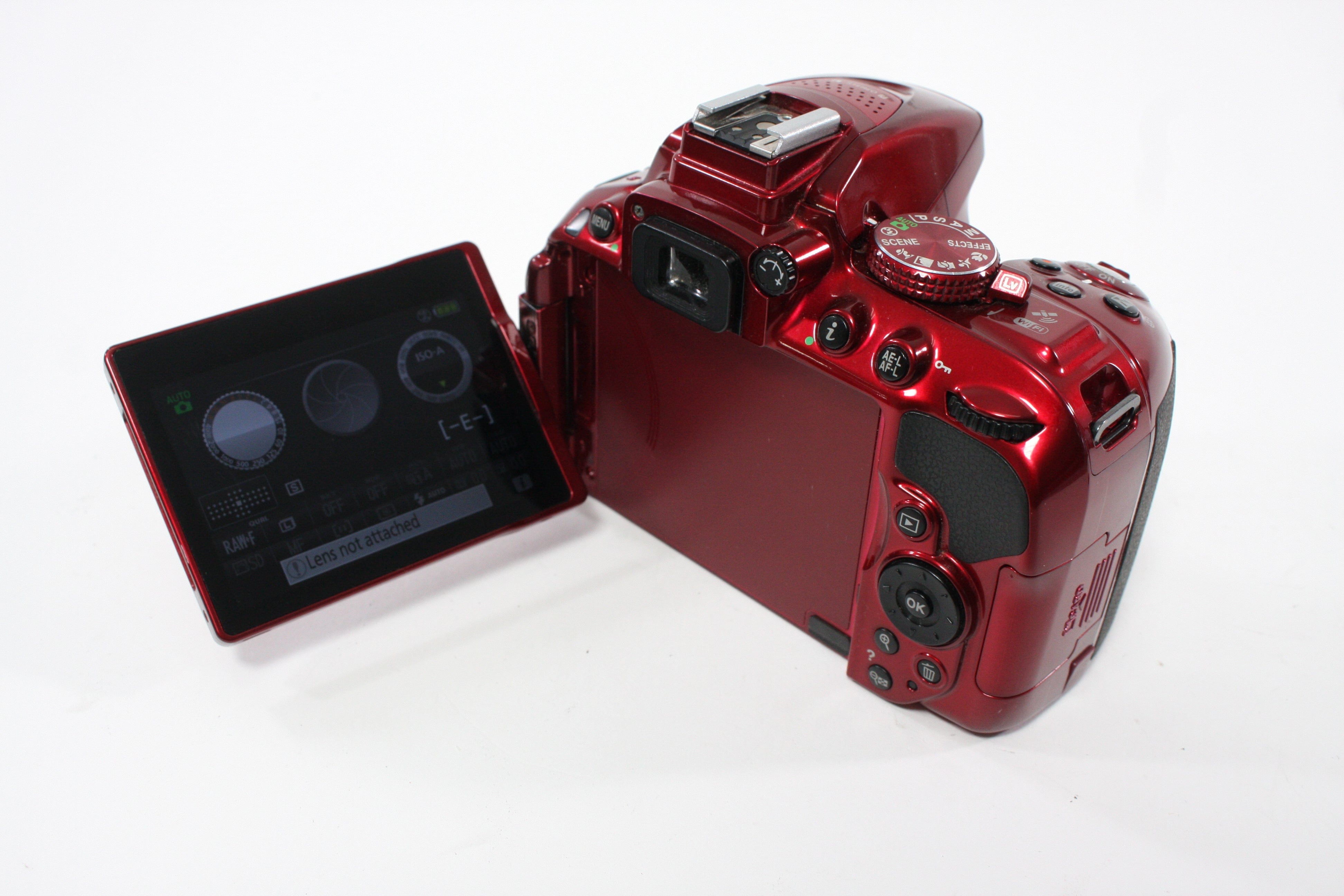 Nikon D5300 Digital SLR Camera Body with Shutter Count 207,460 (Red)