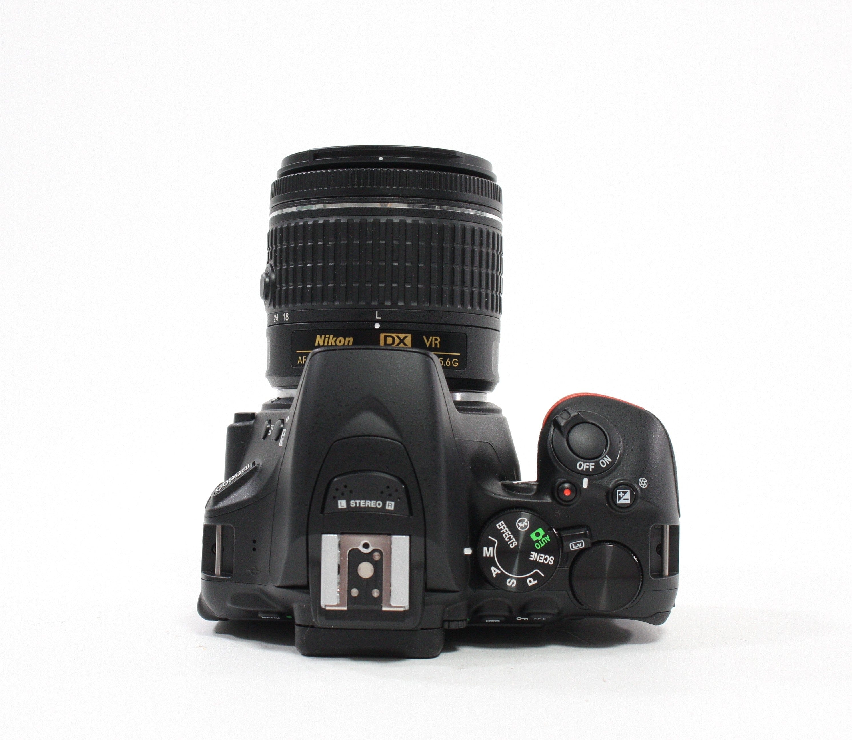 Nikon D5600 Digital SLR Camera with 18-55 f/3.5-5.6G VR Lens Shutter Count 521