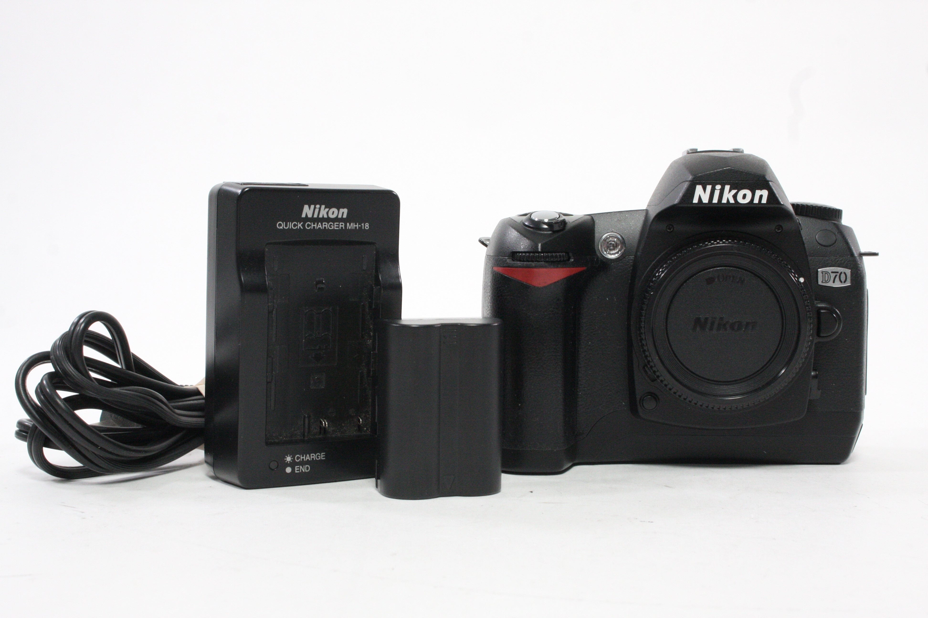Nikon D70 DSLR Camera Body with Shutter Count of 3,905