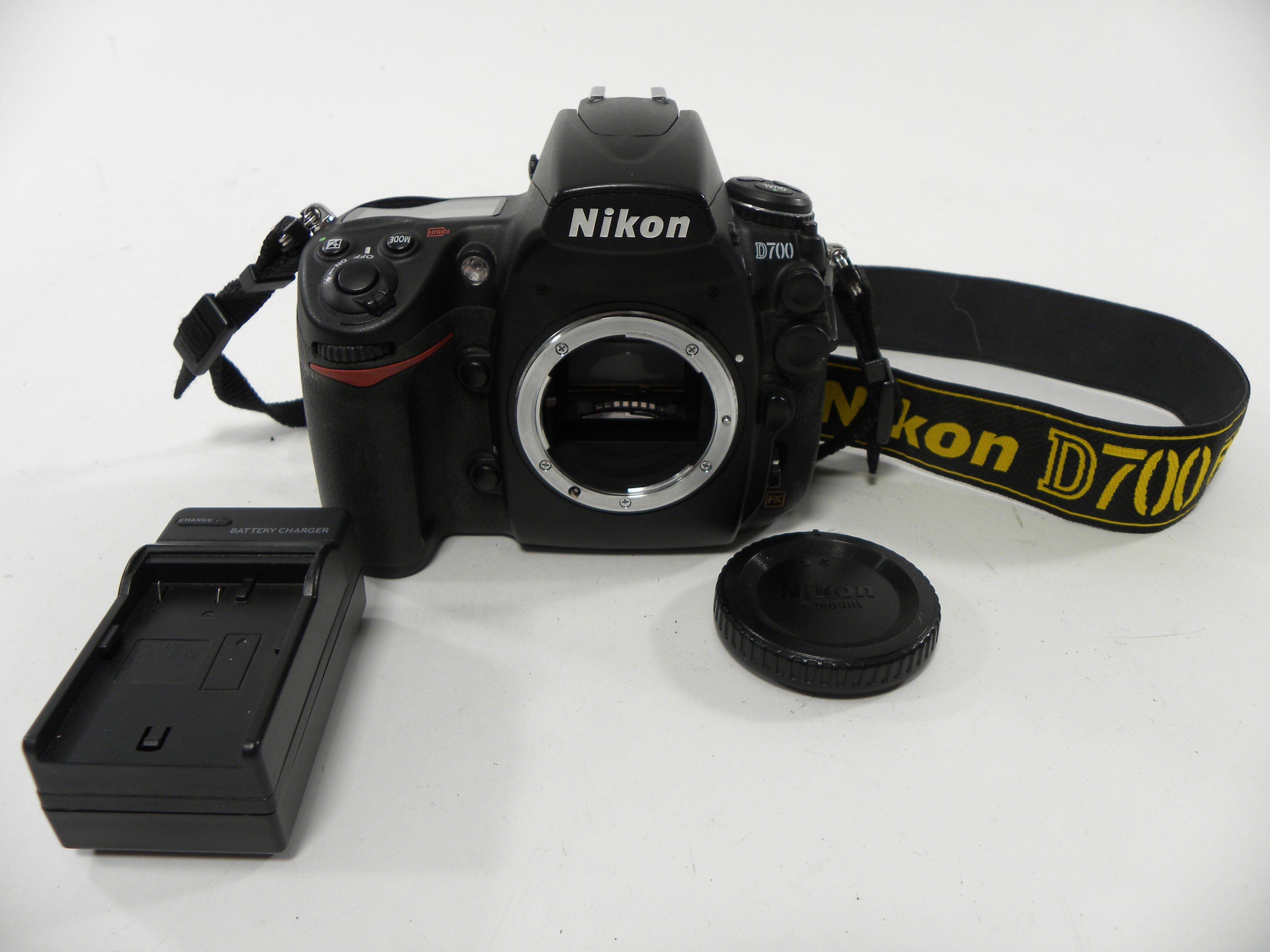 Nikon D700 FX 12.1mp Digital SLR Body Only Shutter Ct. 23,291
