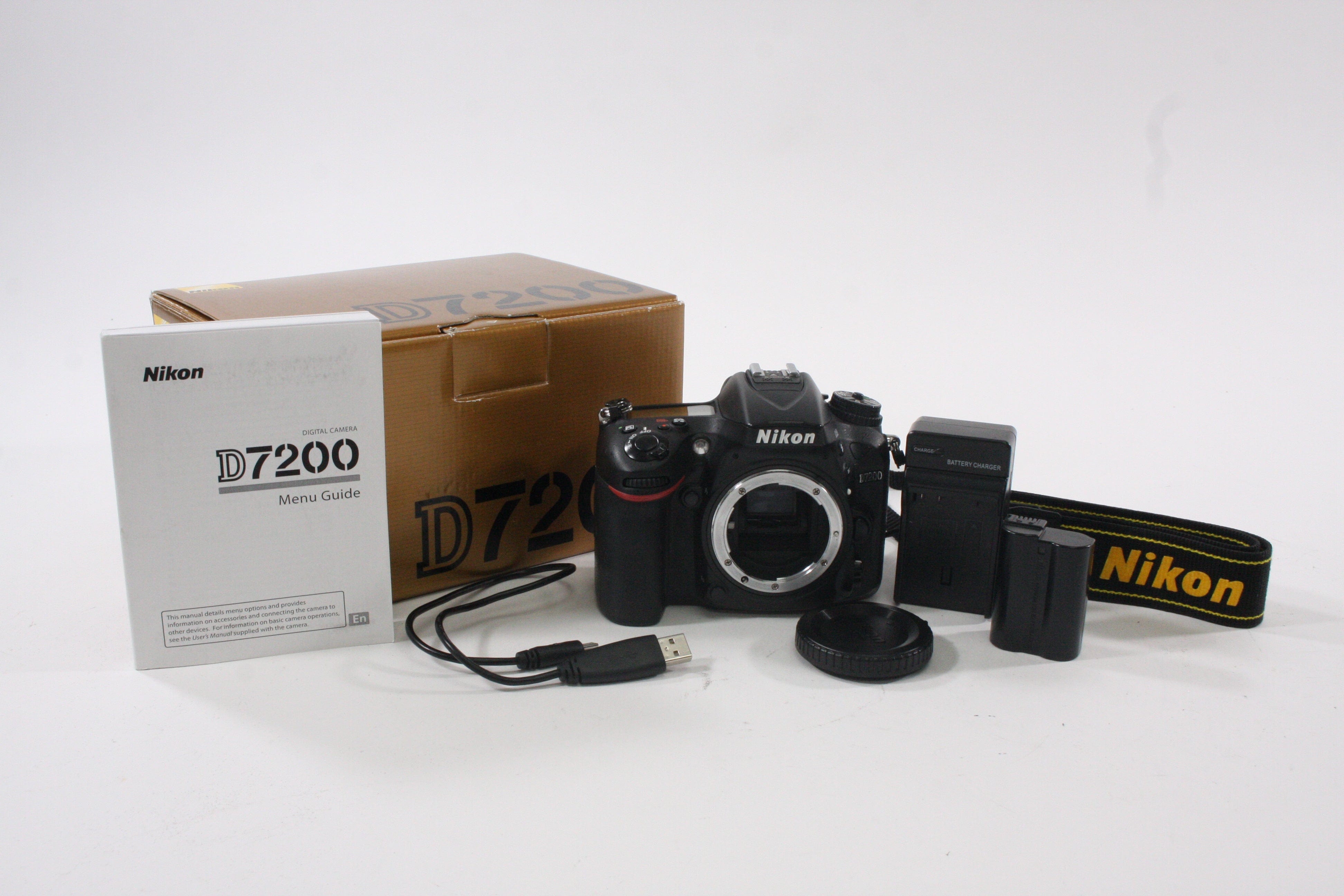 Nikon D7200 Digital SLR Camera Body with Shutter Count of 22,640