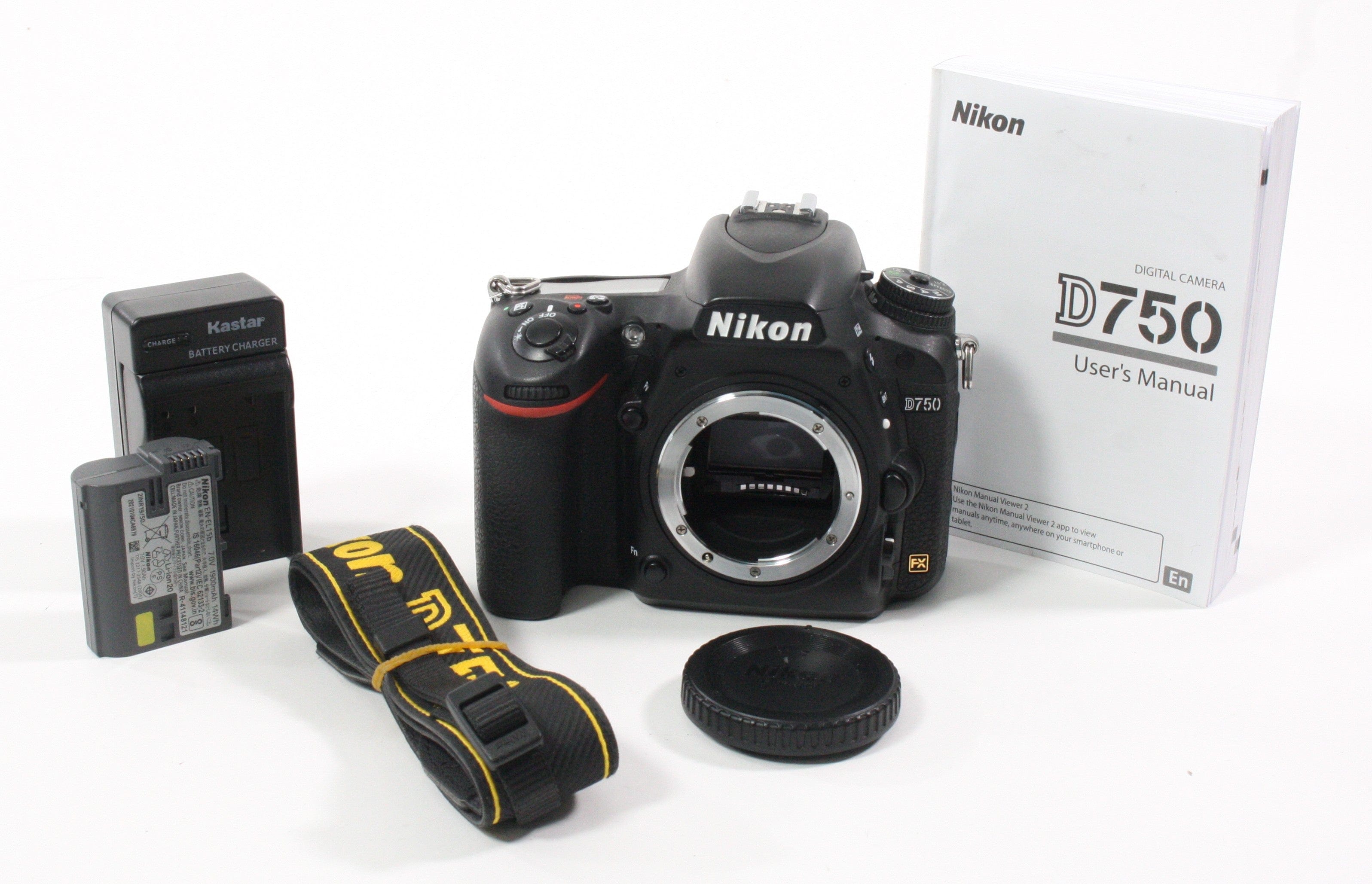 Nikon D750 Digital SLR Camera with Shutter Count 5,140