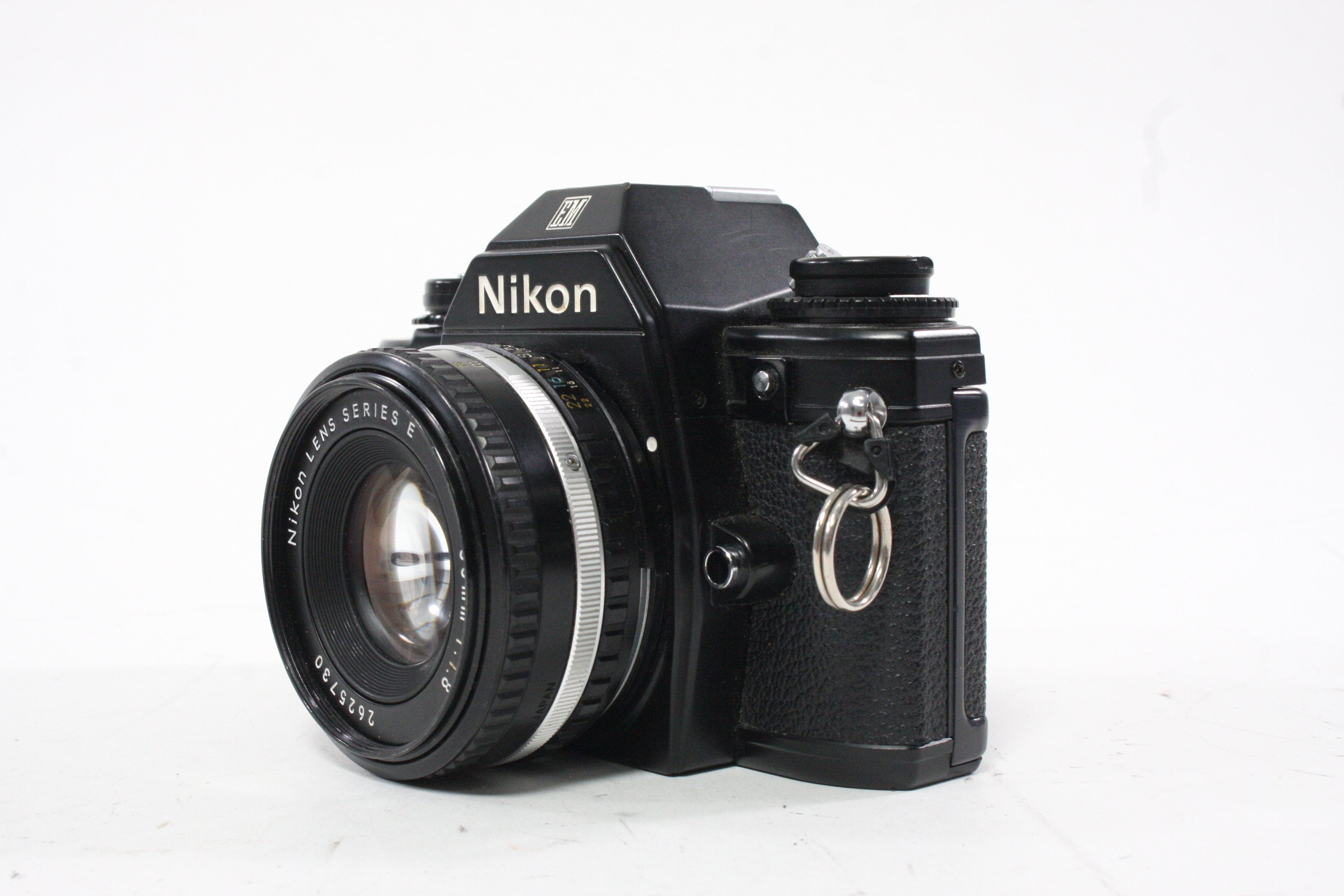 Nikon EM 35mm Camera with 50mm f/1.8 E Series Lens