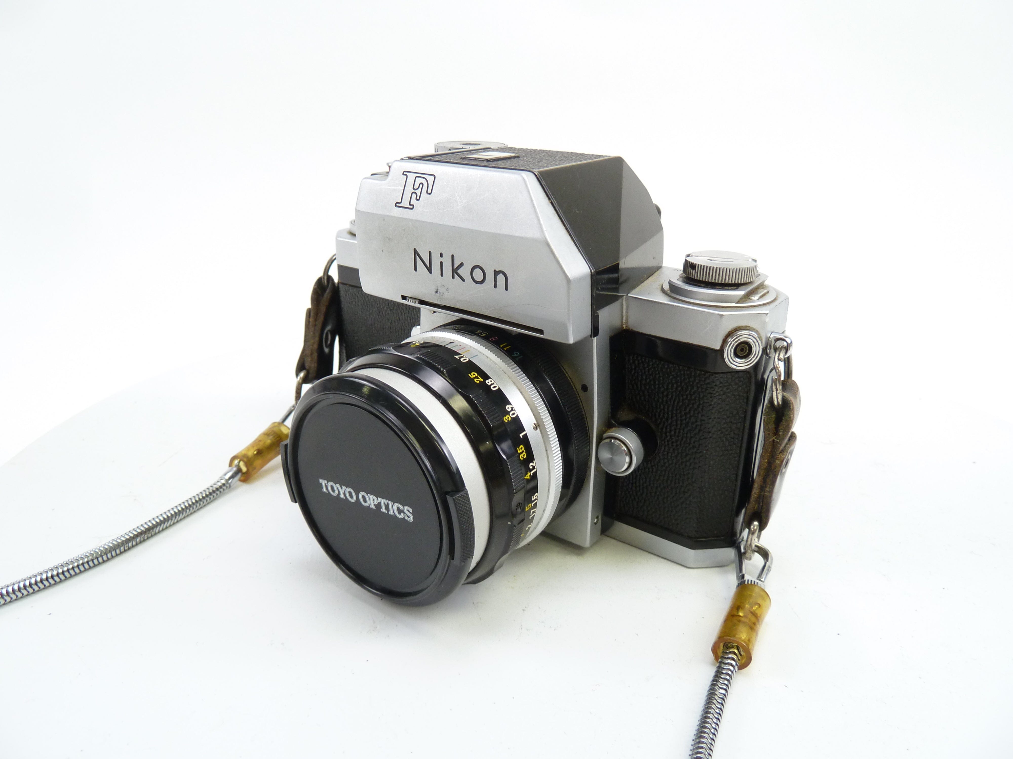 Nikon F Camera with Nikkor 50MM F2 Lens