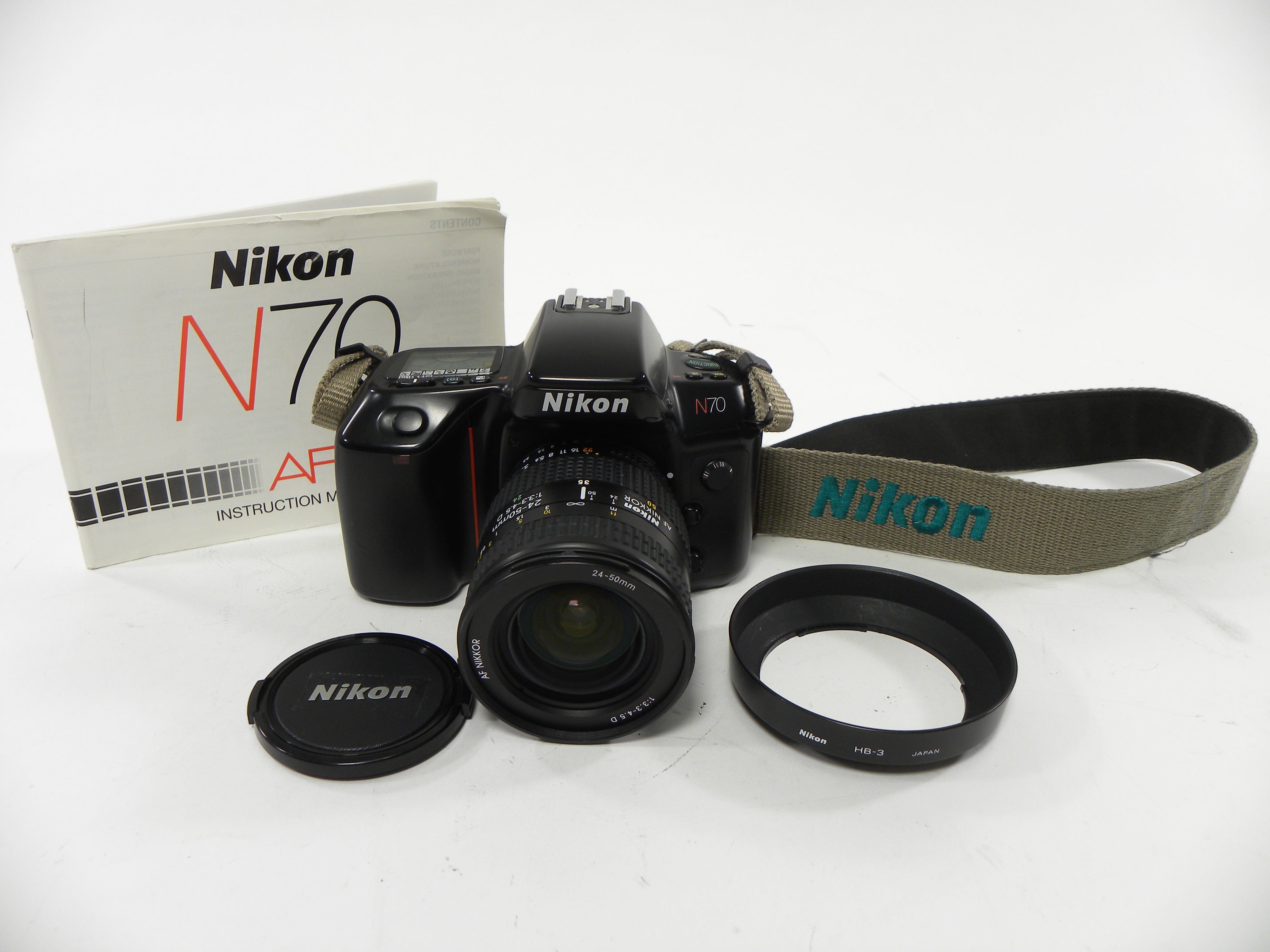 Nikon N70 35mm SLR w/AF Nikkor 24-50mm f3.3-4.5D