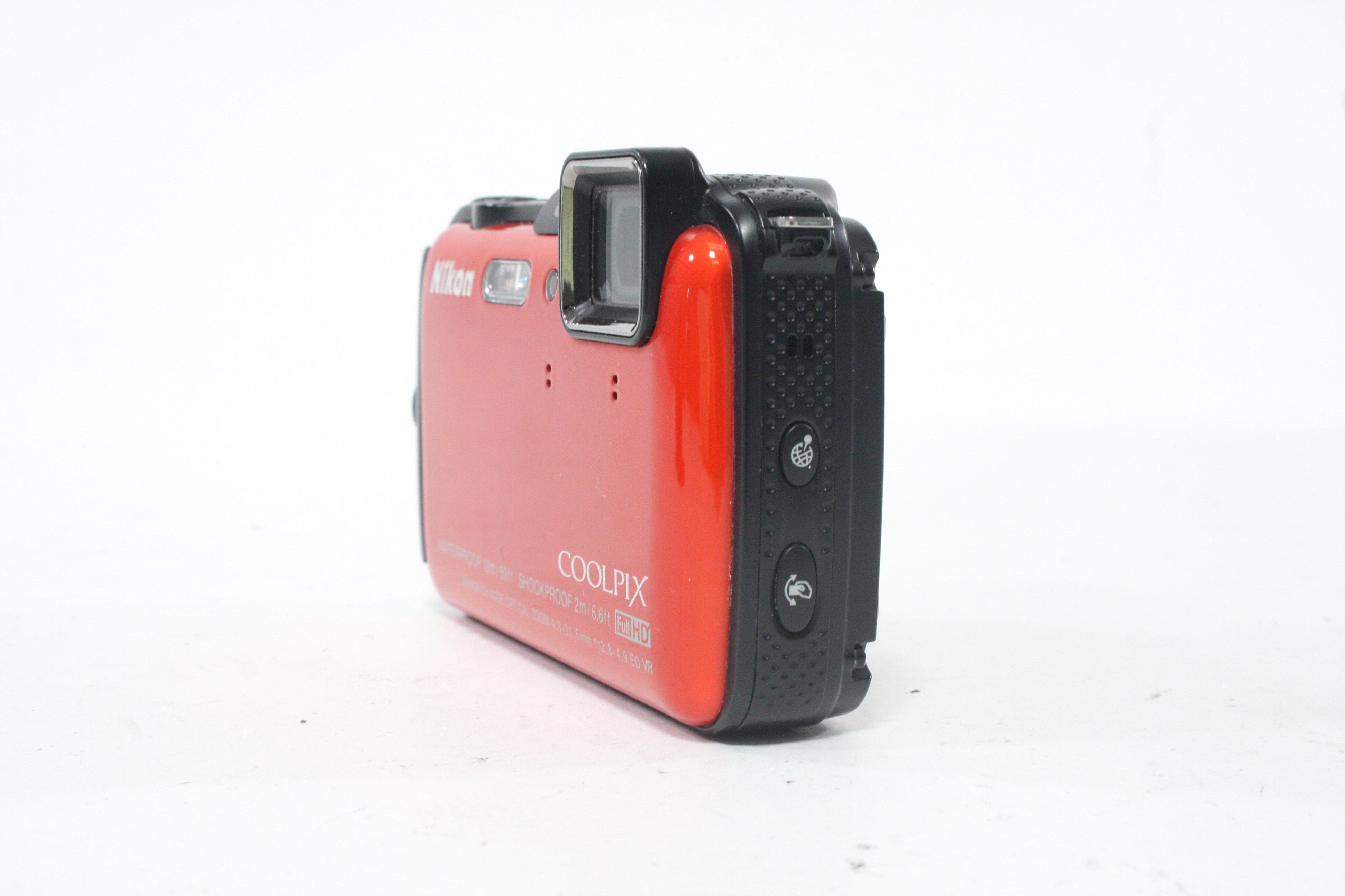 Nikon Waterproof Coolpix AW120 Digital Point-and-Shoot Camera 5x Zoom (Orange)