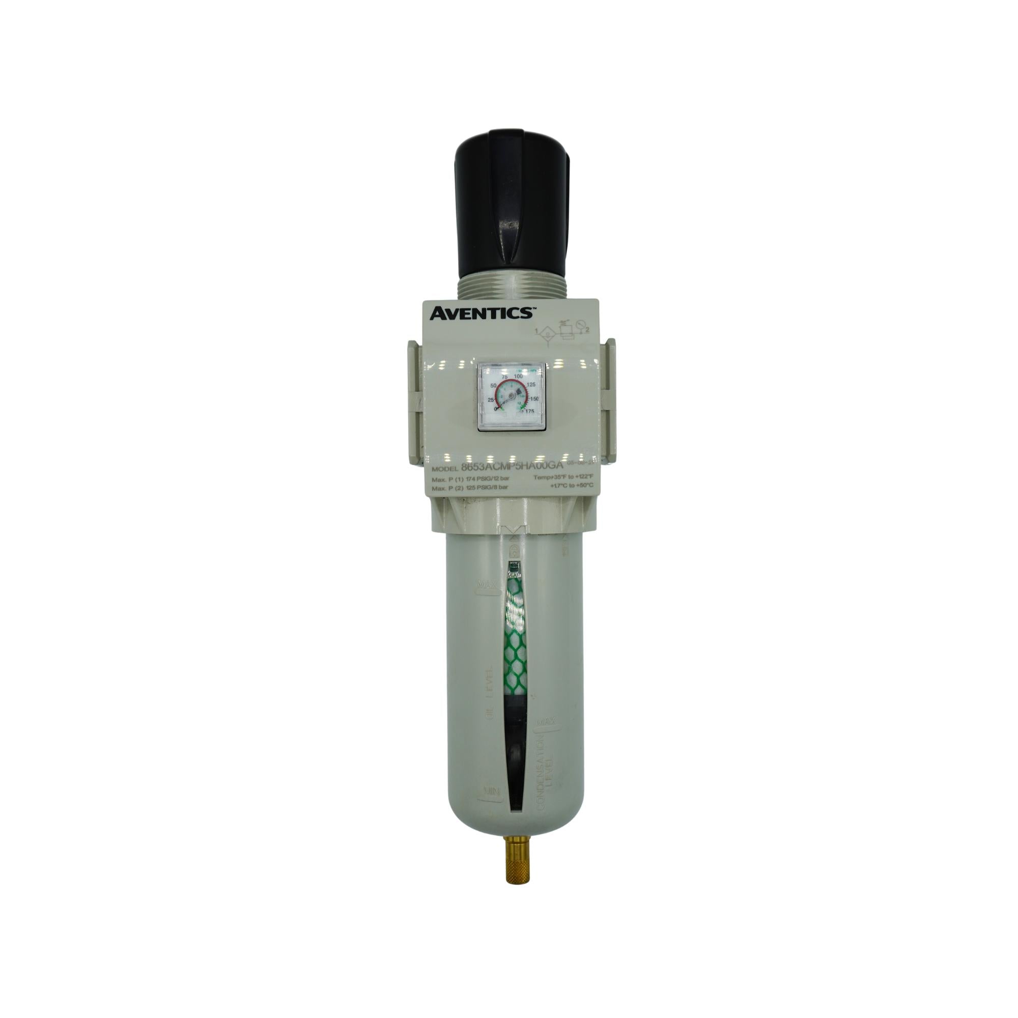 Numatics | Aventics 653 Series Coalescing/Regulator Filter 3/4 in NPT | 8653ACMP5HA00GA
