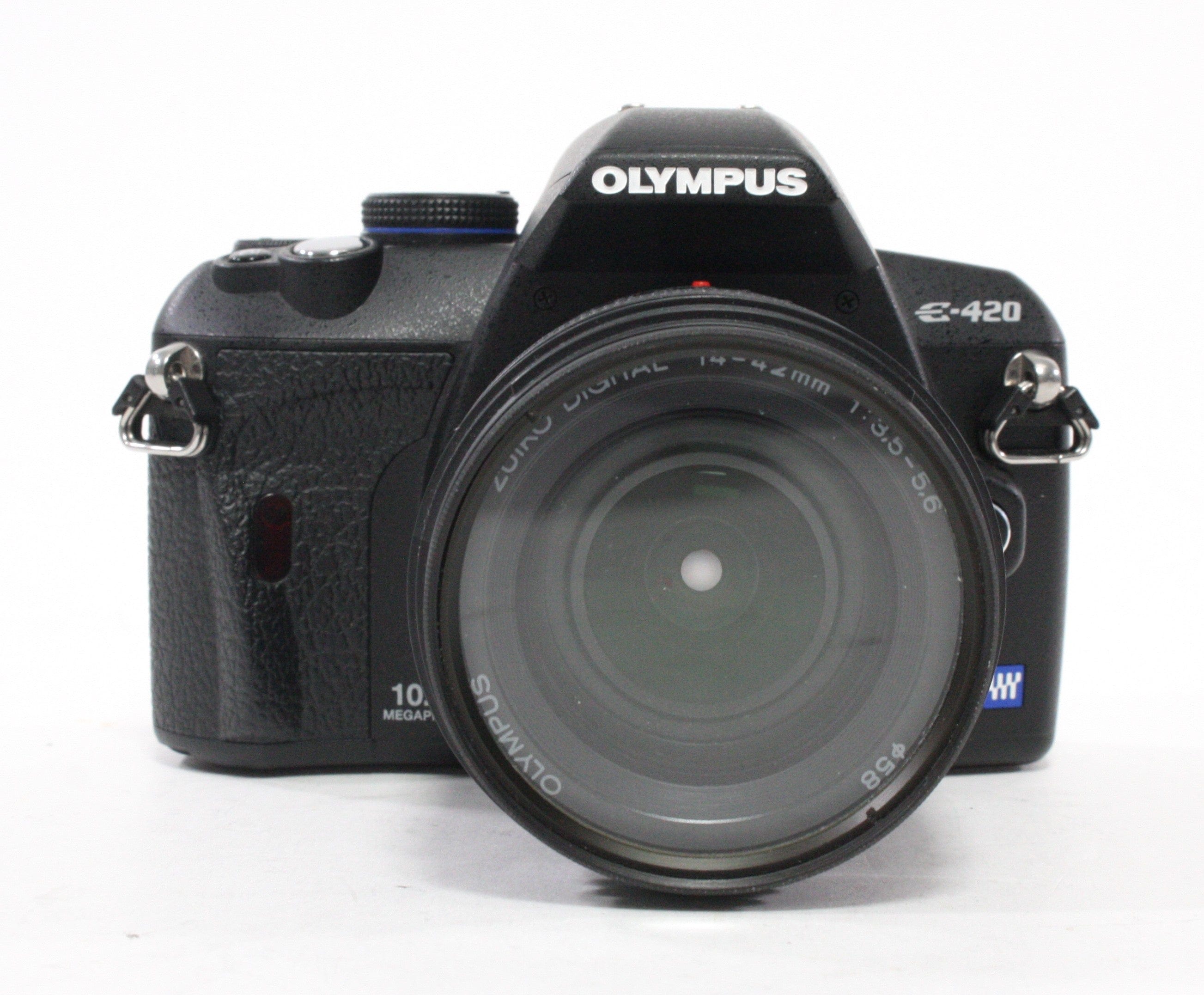 Olympus E-420 Digital SLR Camera with 14-42mm f/305-5.6 Lens- 433 Clicks