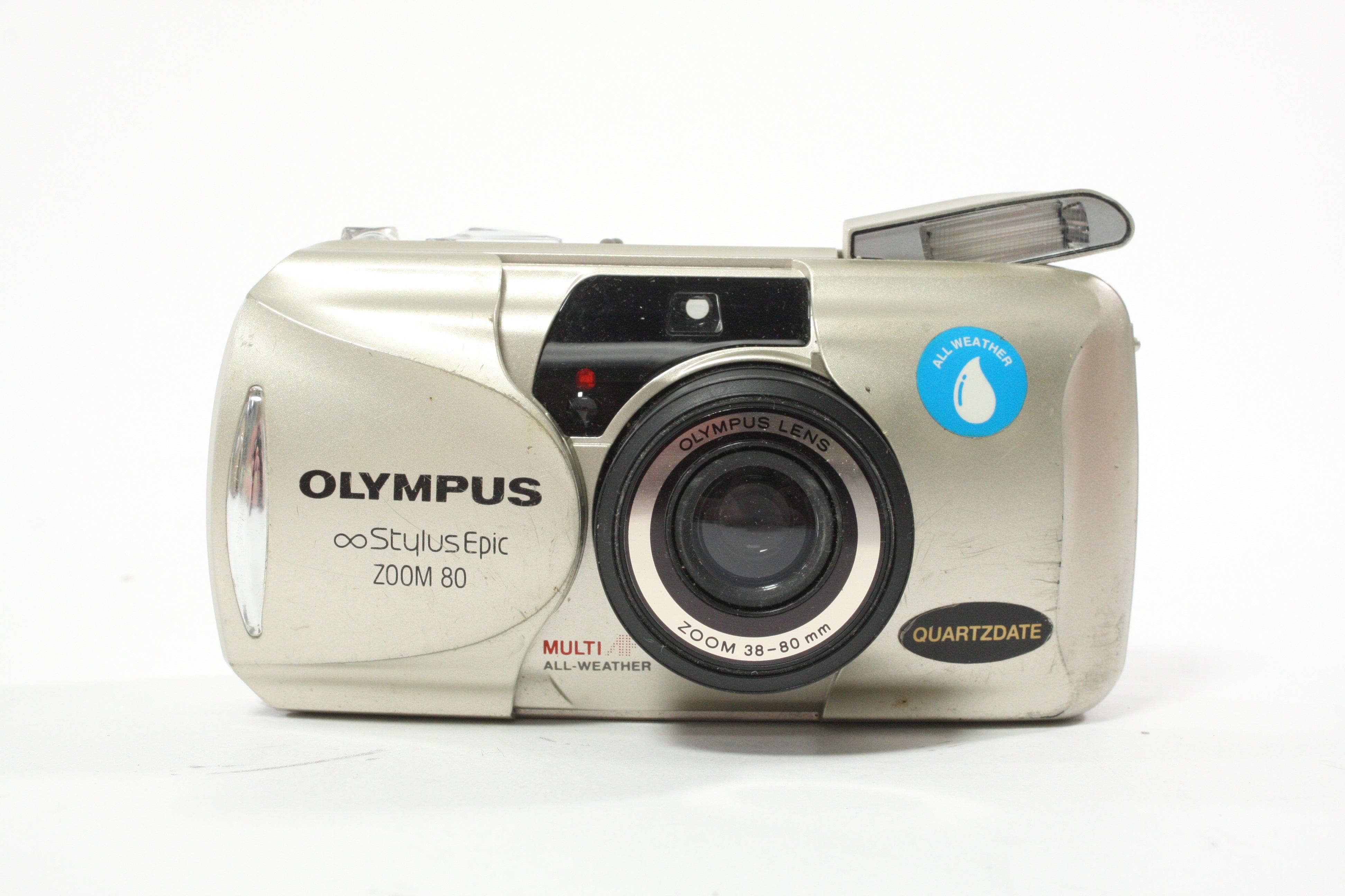 Olympus Infinity Stylus Epic Zoom 80 35mm Point-and-Shoot Camera