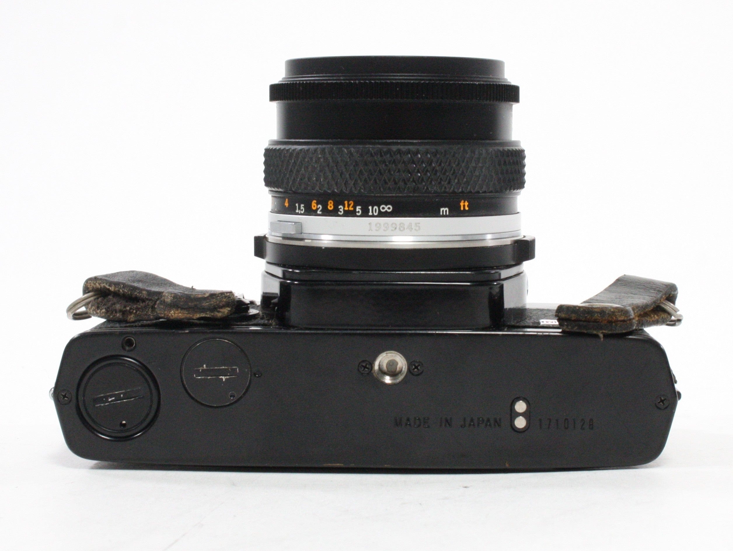 Olympus OM-1n SLR Camera with 50mm f/1.8 Lens (Black)