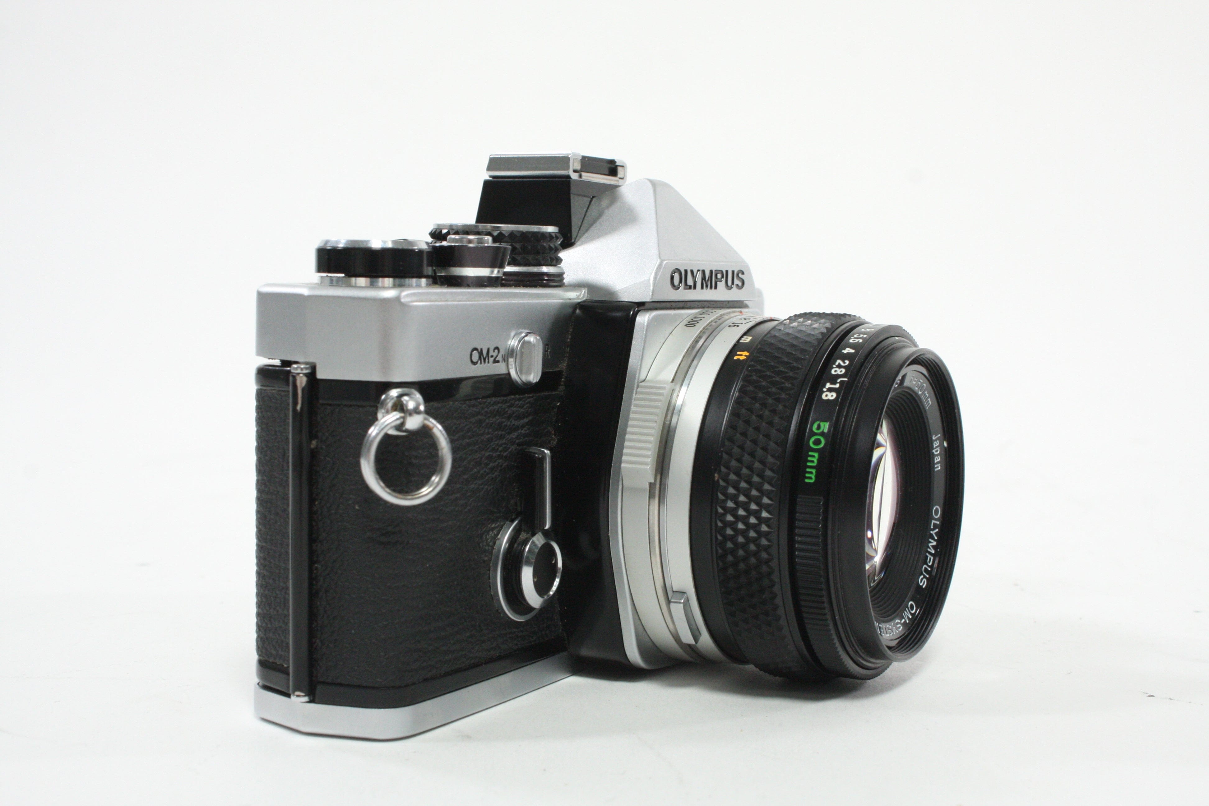 Olympus OM-2N 35mm SLR Camera with 50mm f/1.8 Lens