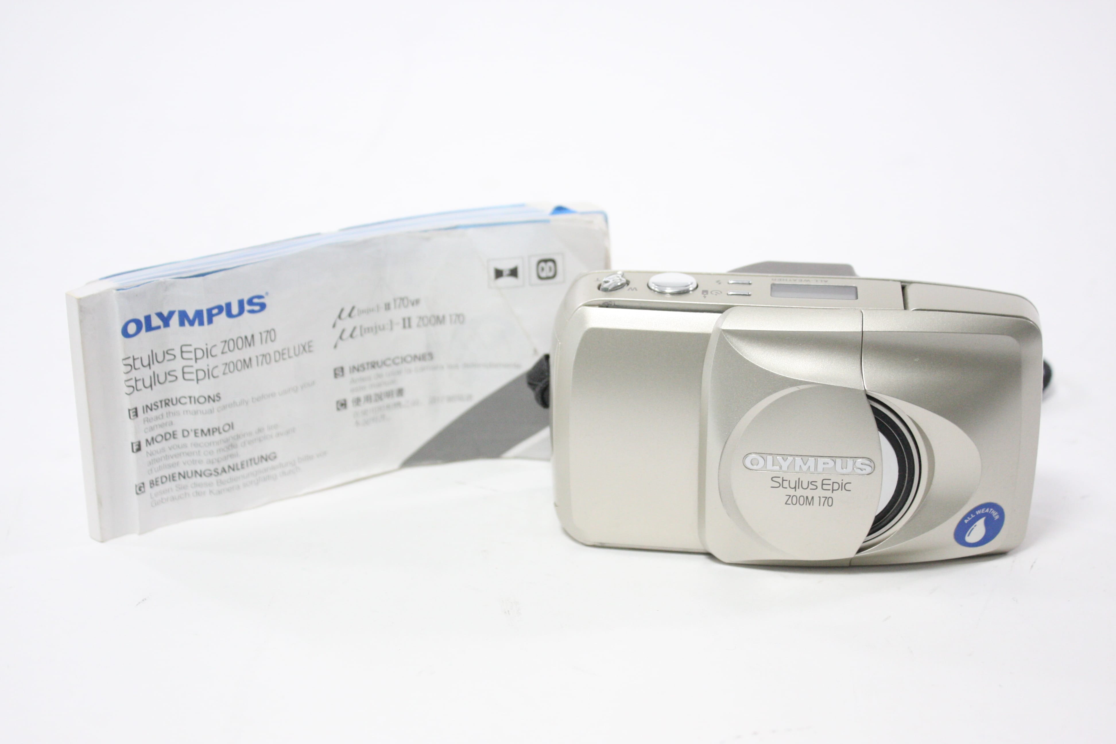 Olympus Stylus Epic Zoom 170 35mm Point and Shoot Camera
