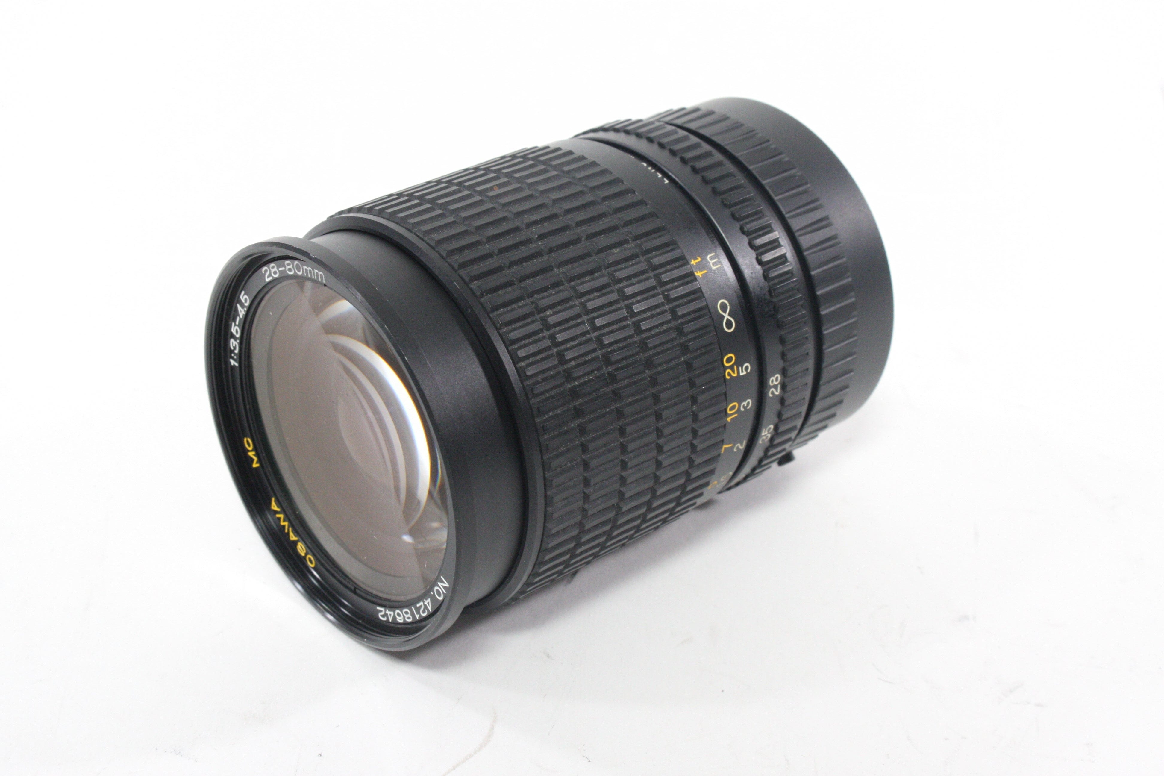 Osawa MC 28-80mm f/3.5-4.5 Macro Lens for Konica AR Mount
