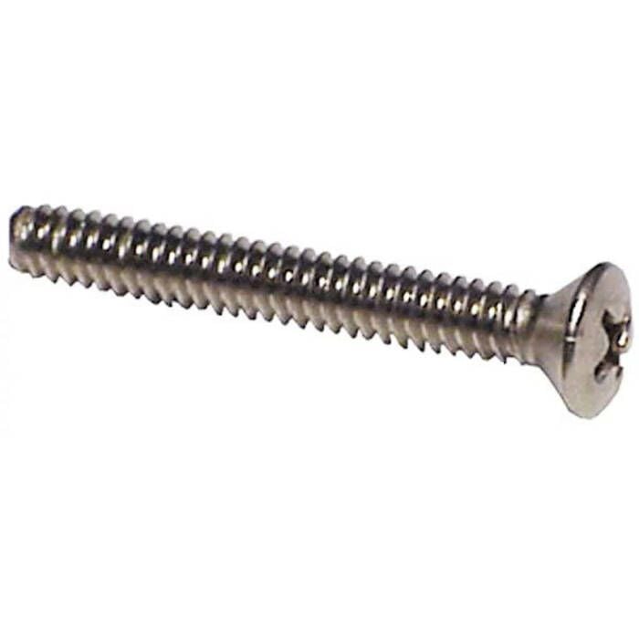 Seachoice MP0853SC Phillips Machine Screws, Oval Head, 1/4-20 x 3/4"