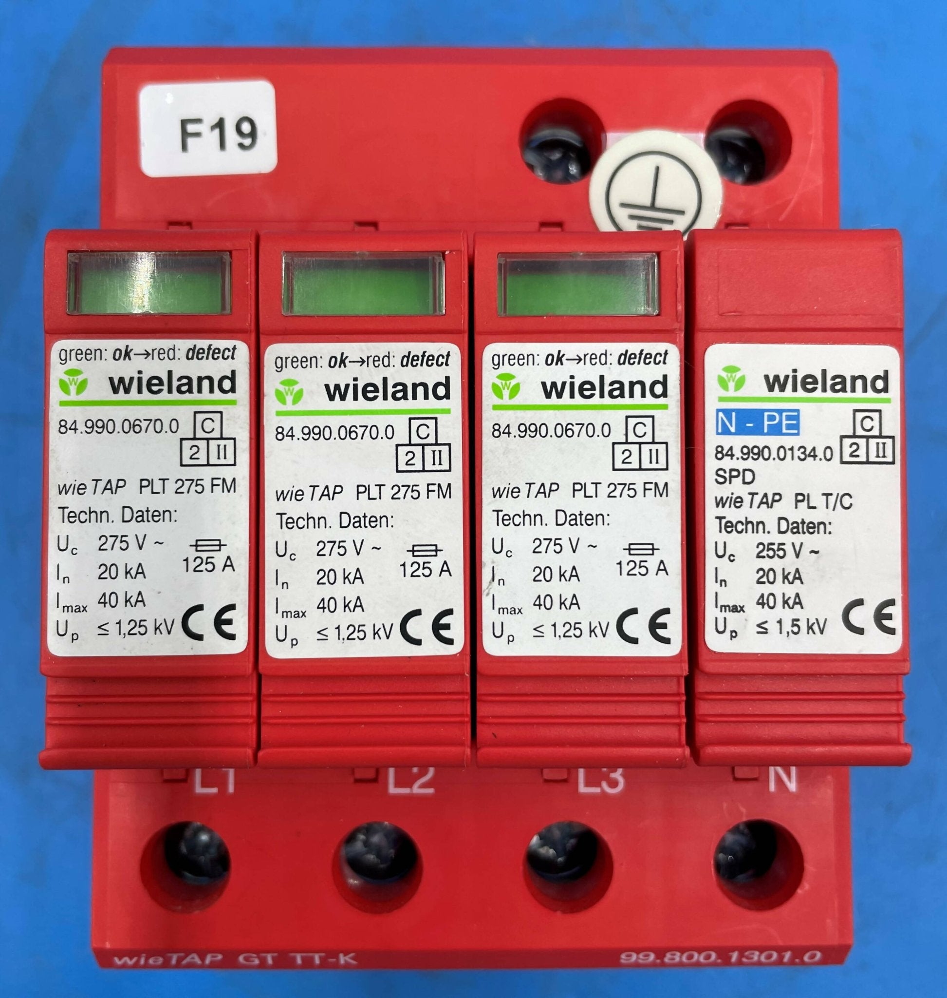 OVER VOLTAGE MONITOR (10161698/WEI TAP PLT 275FM SIEMENS
