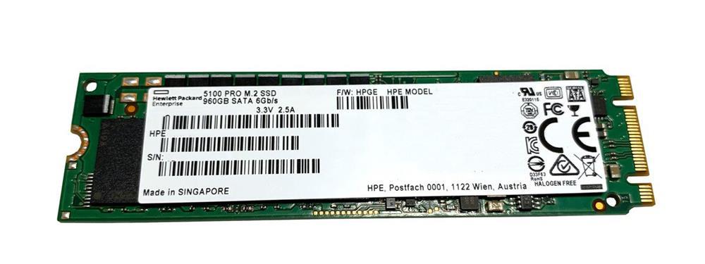 P19896-B21 HPE 960GB SATA 6Gbps Read Intensive M.2 Solid State Drive with 2.5-Inch Smart Carrier