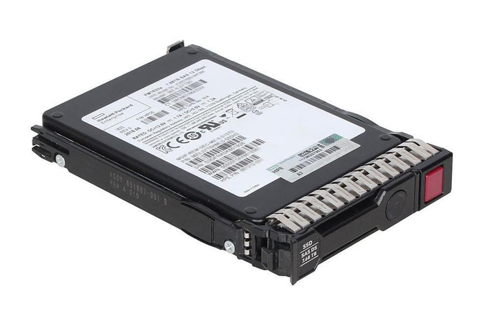 P25598-001 HPE 7.68TB SATA 6Gbps Read Intensive 3.5-inch Solid State Drive