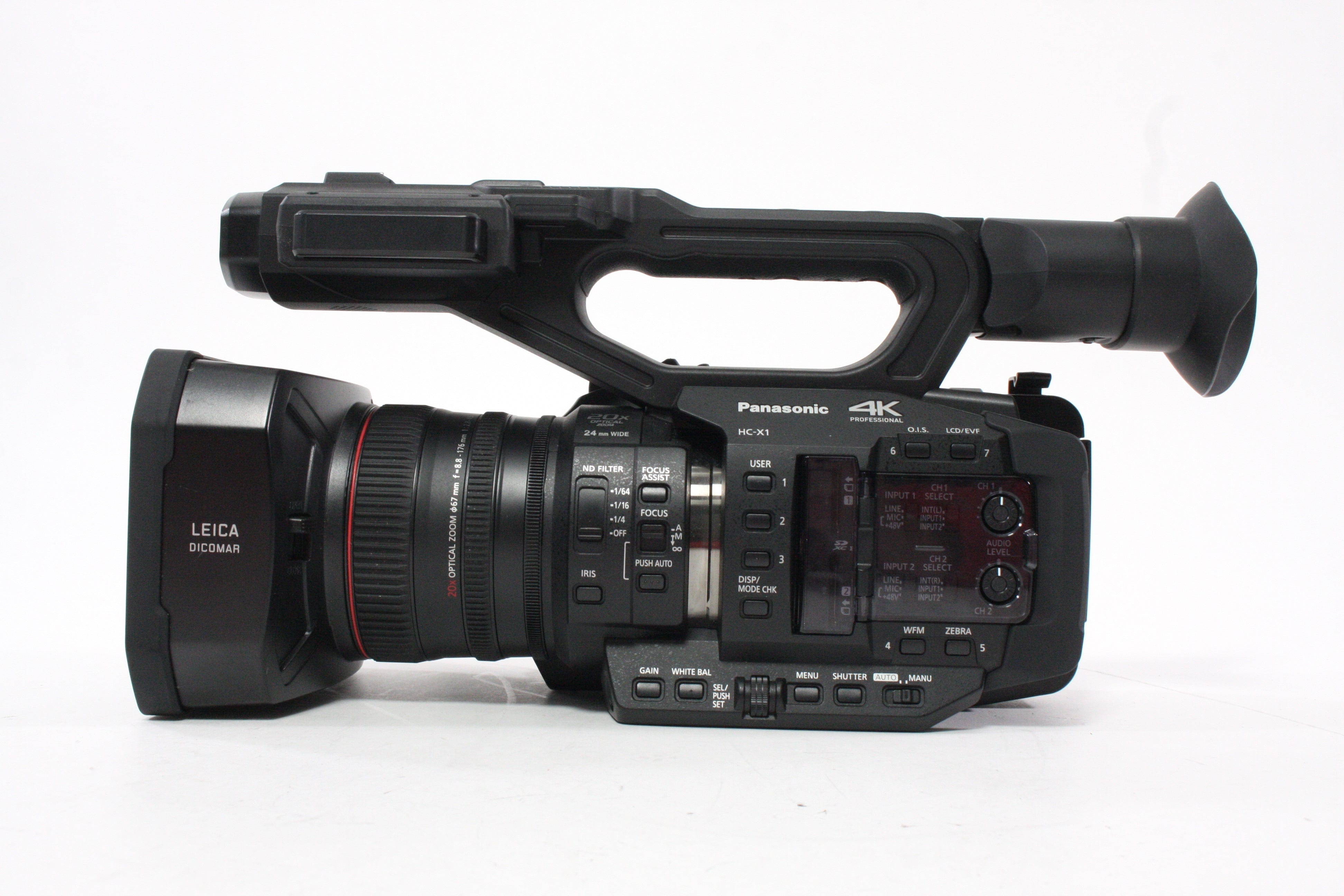Panasonic HC-X1 Camcorder with Operation Time of 29 hrs