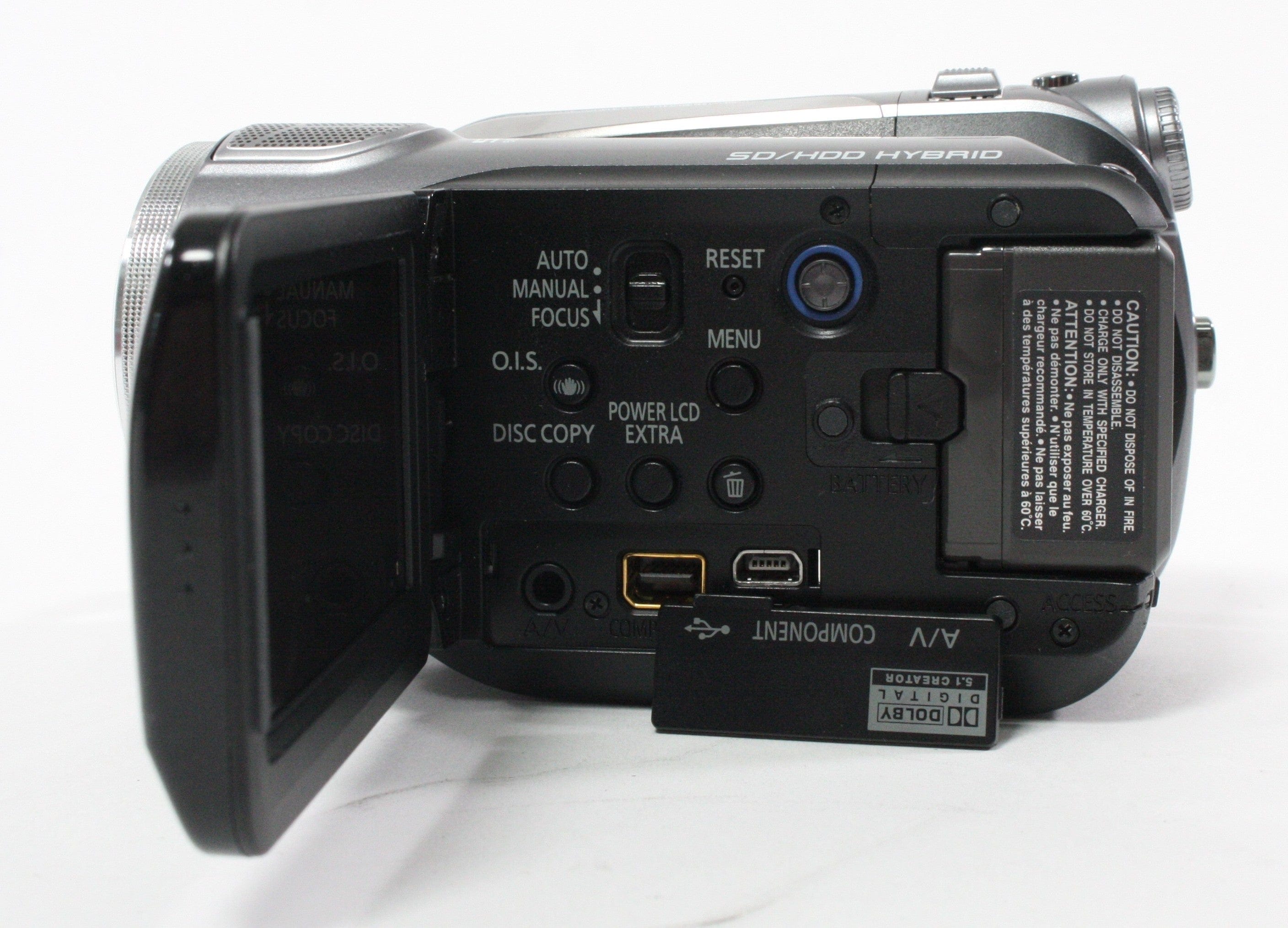 Panasonic HDC-HS9 Hard Drive and SD Card Camcorder