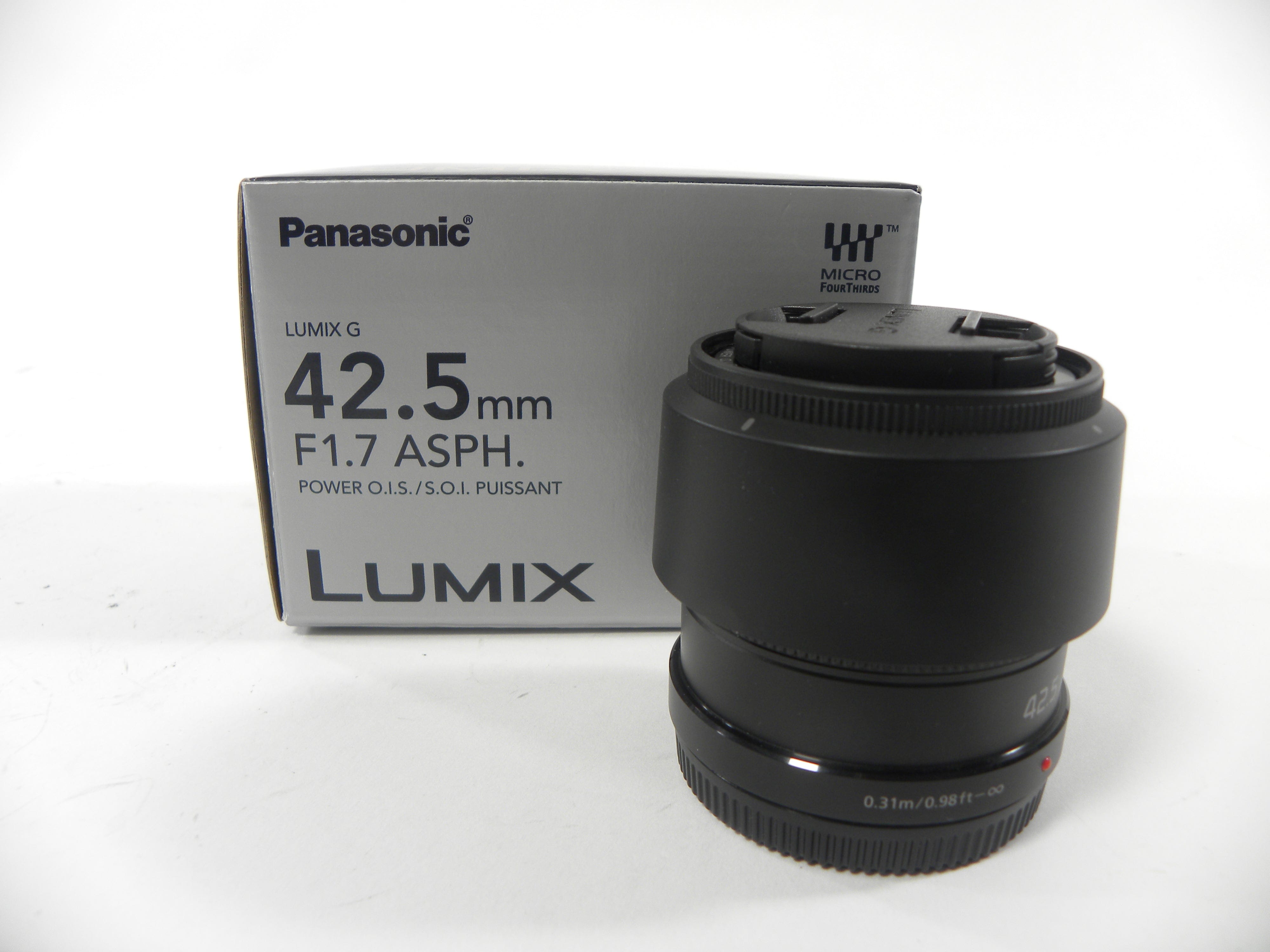Panasonic Lumix 42.5mm f1.7 ASPH Power O.I.S. G Micro 4/3 Mount