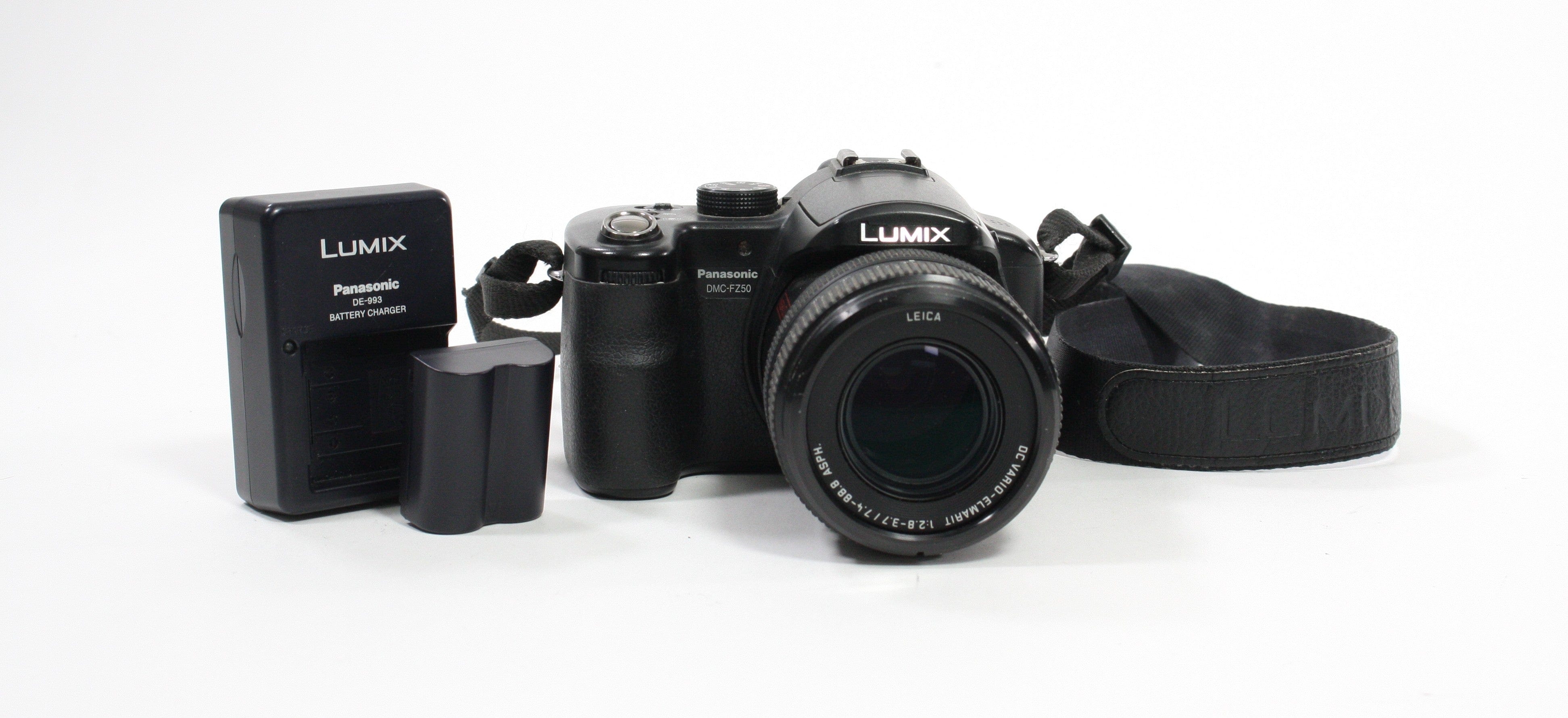 Panasonic Lumix DMC-FZ50 Digital Camera 12x Zoom 10.1mp