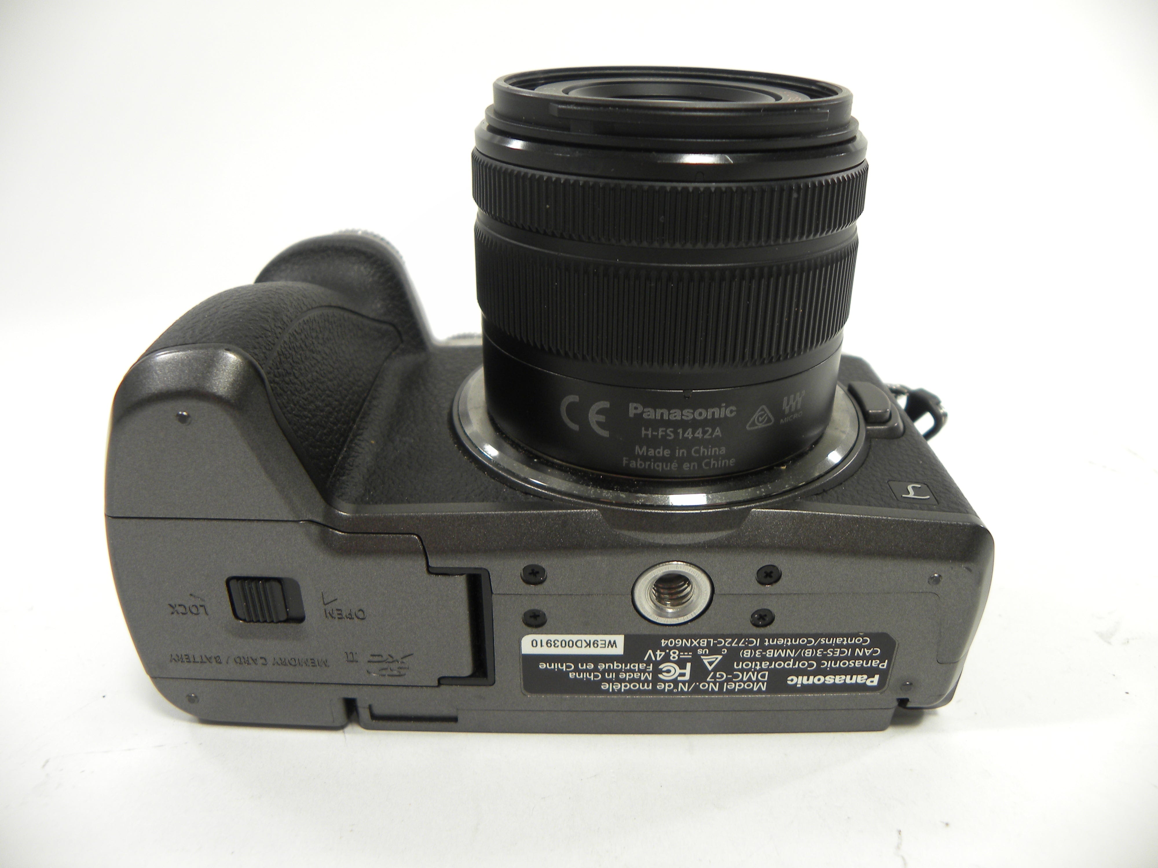 Panasonic Lumix G DMC-G7 16mp Digital Mirrorless w/14-42 Vario Shutter Ct. 205