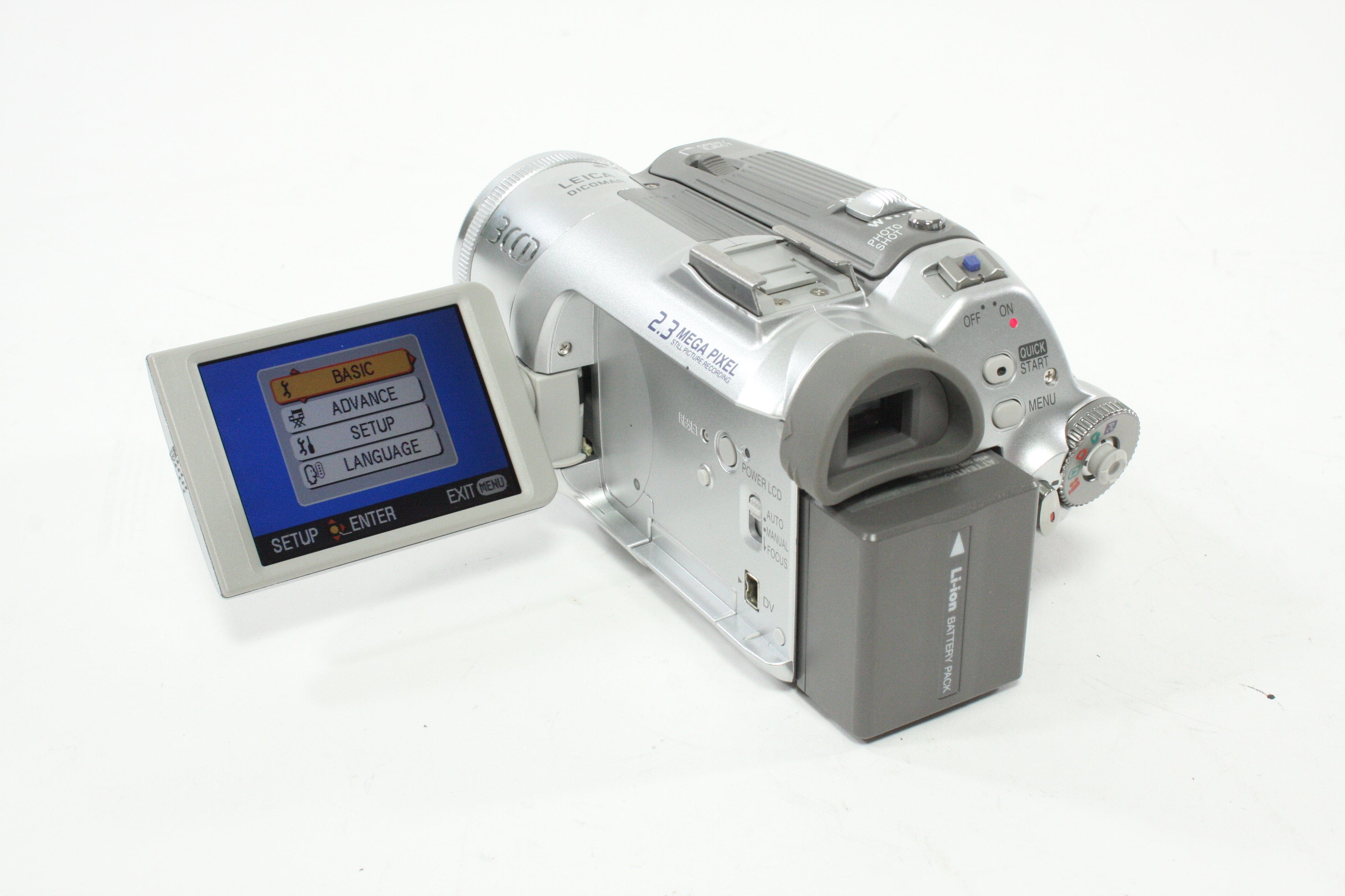 Panasonic PV-GS150 Camcorder with Leica Dicomar Lens