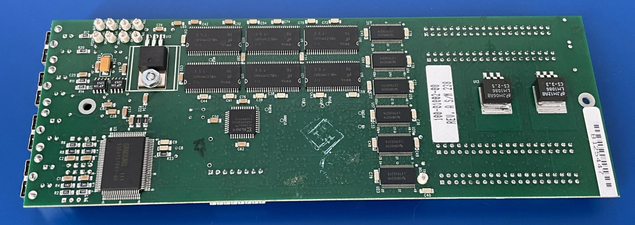 PCA DUAL S-VIDEO PCB (505-00275-00/00-901591-02/100-01002-00 OEC