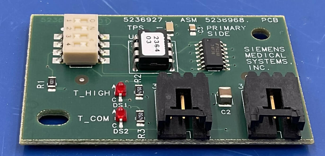 Siemens 5236927 - PCA Temperature Sensor TPS BSR Board Side View | Alo Tech Solutions